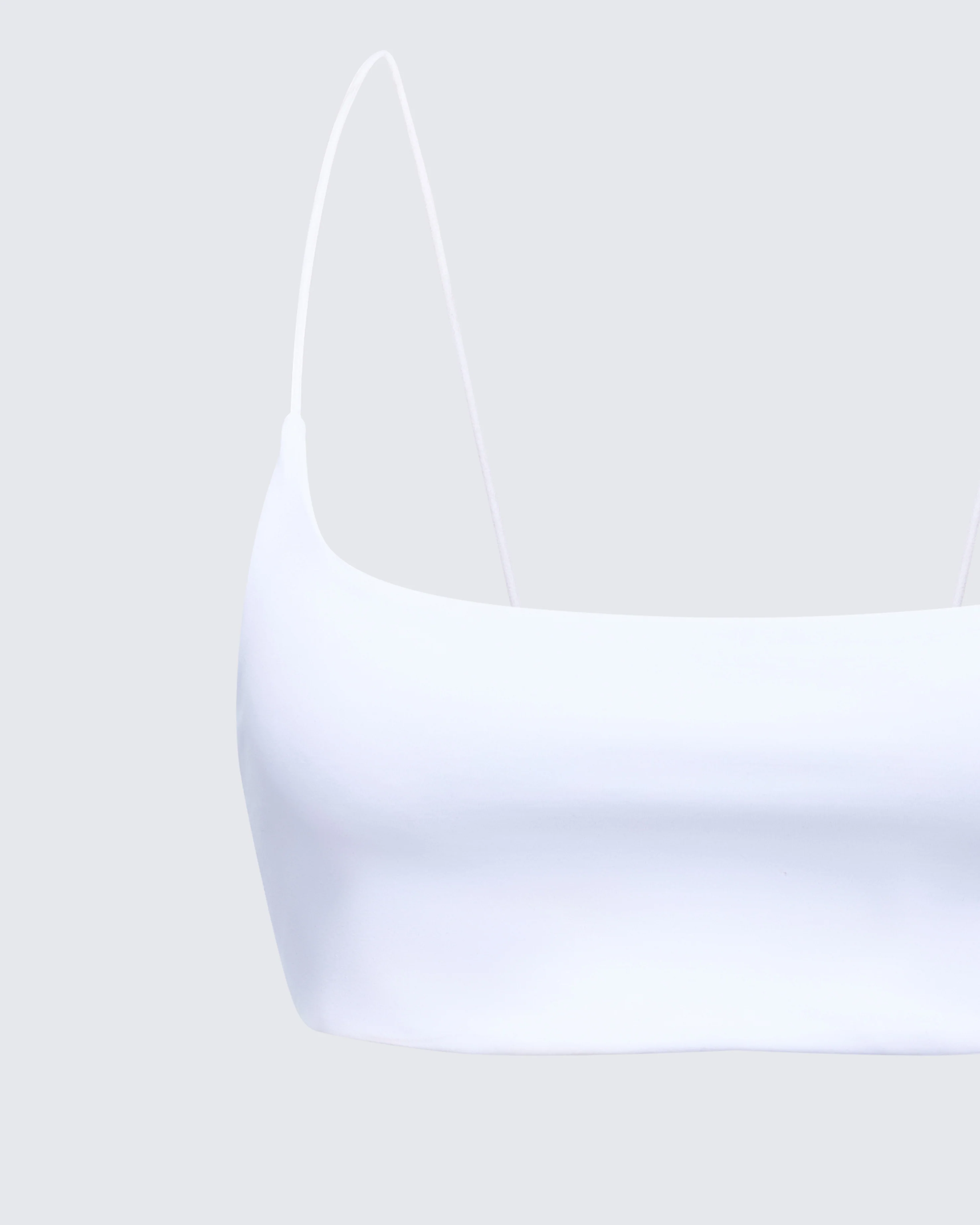 Elodie White Cropped Top - Image 6
