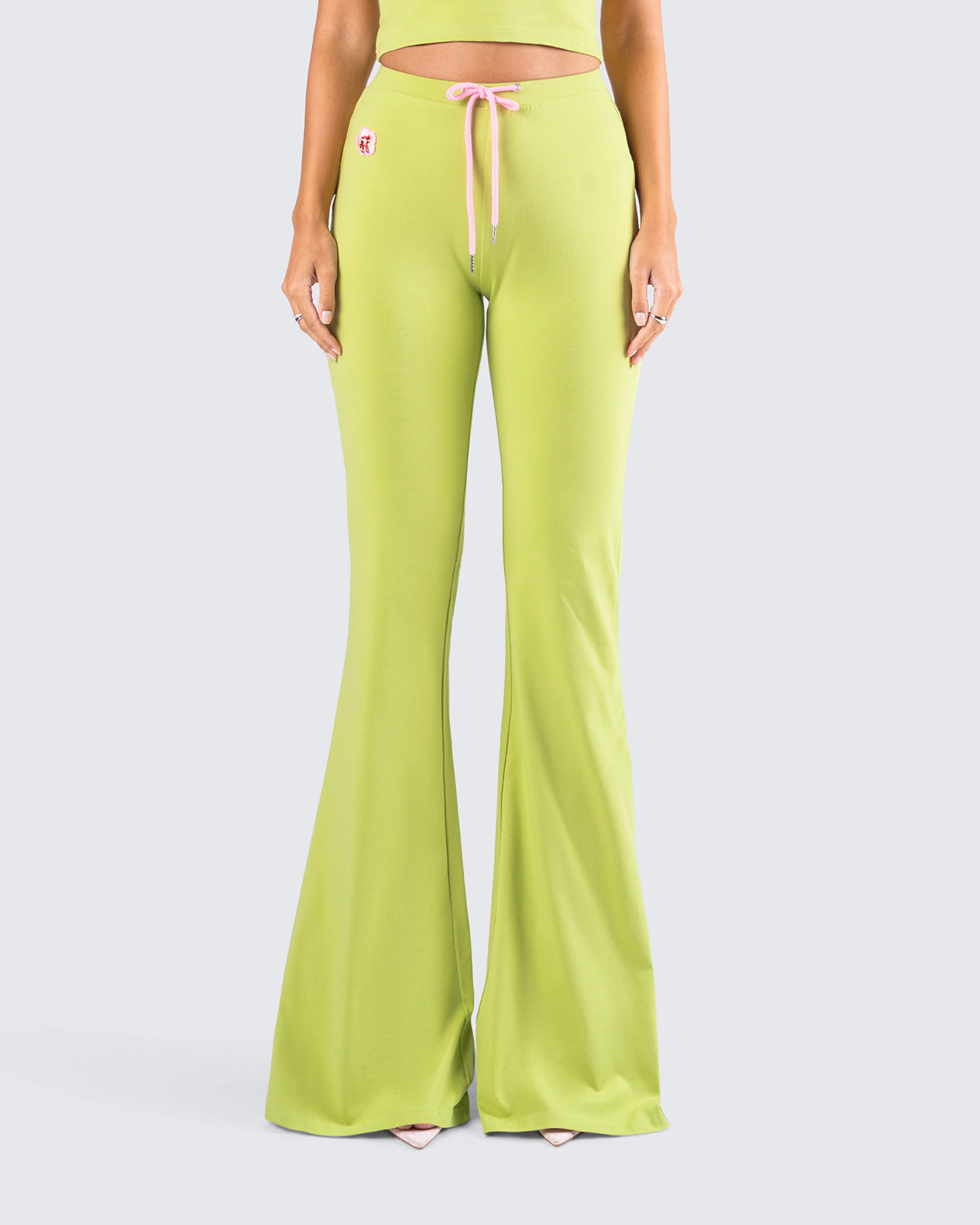 Emerson Green Flared Pant - Image 4