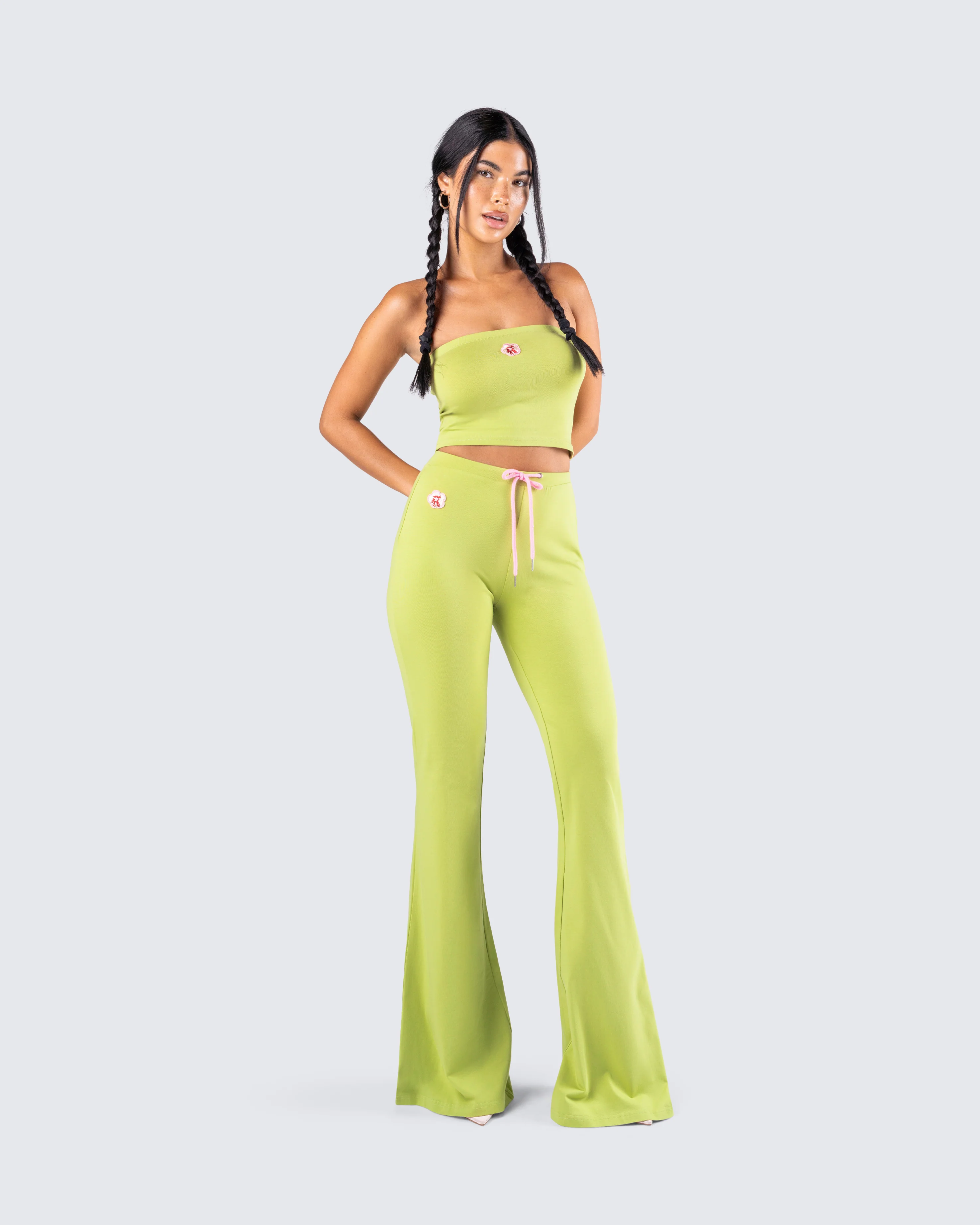 Emerson Green Flared Pant - Image 8