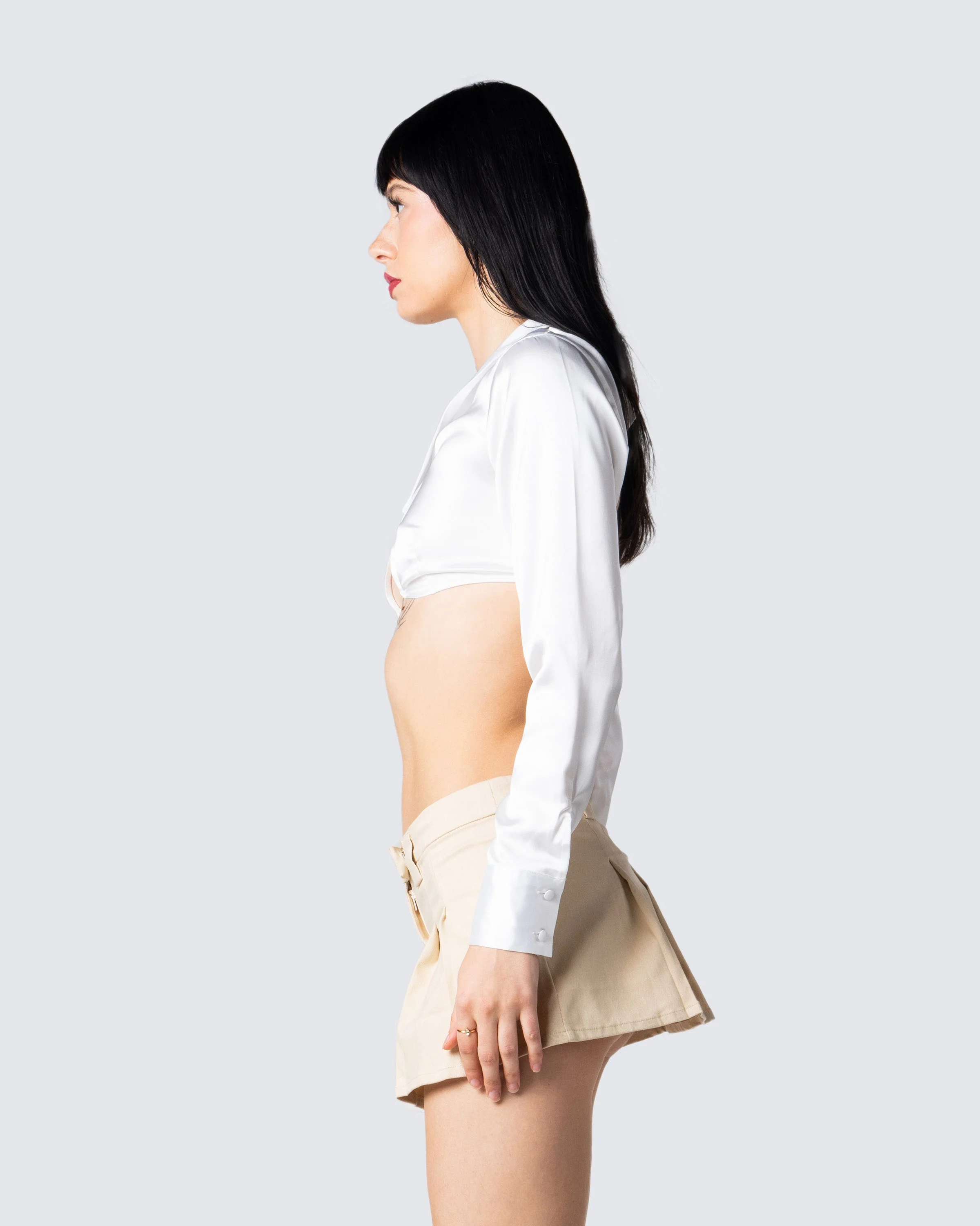 Emilia Ivory Cropped Top - Image 5