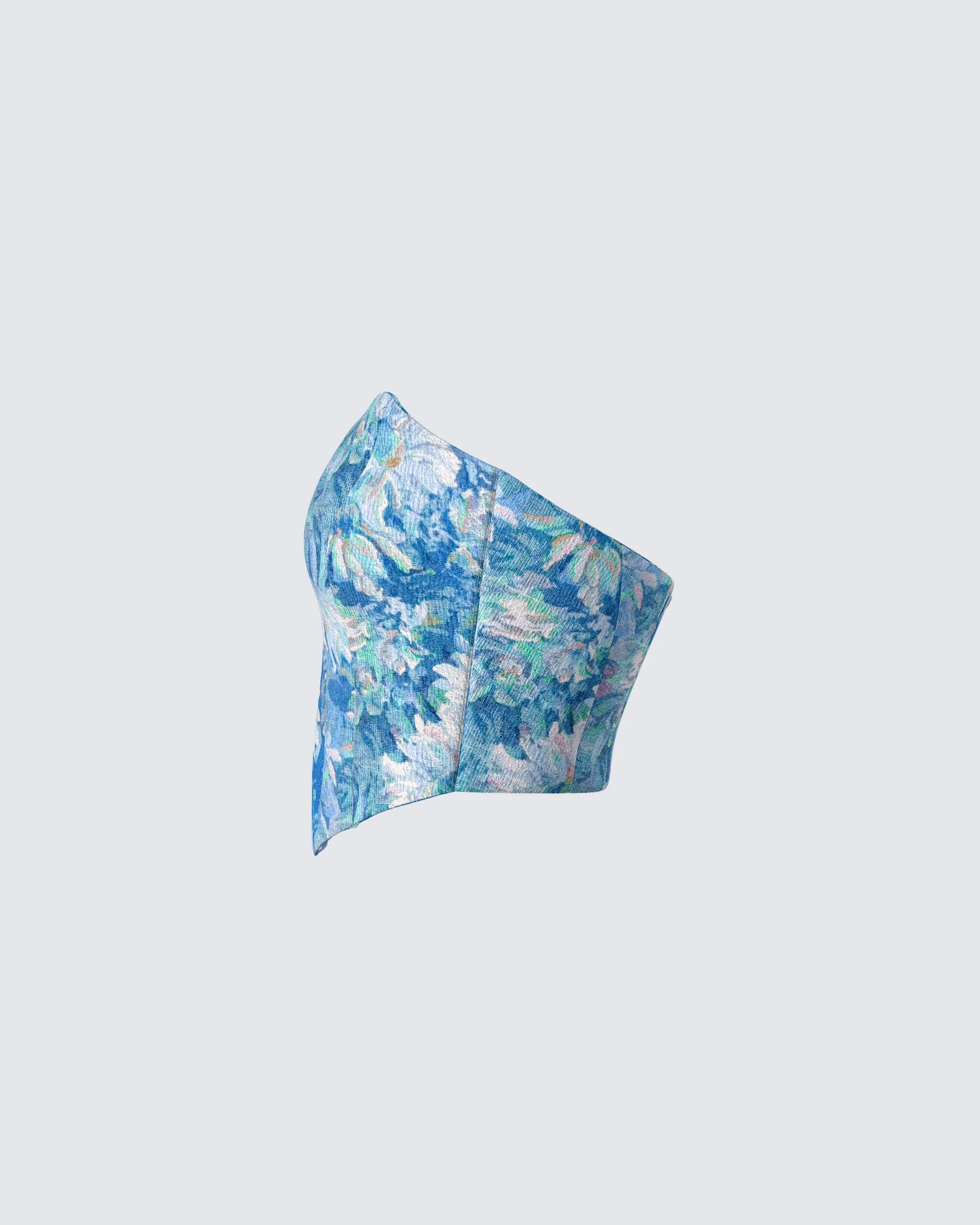 Eunji Multi Jacquard Corset Top - Image 2