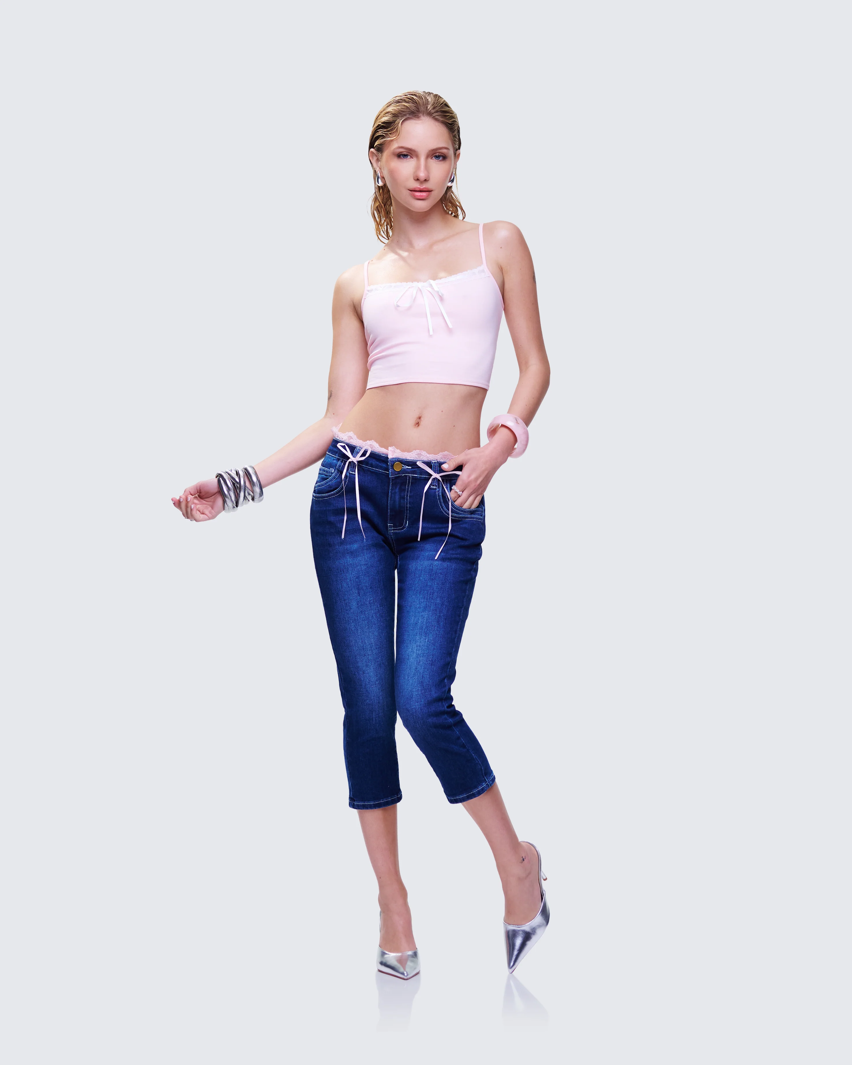 Fable Pink Bow Cami - Image 5