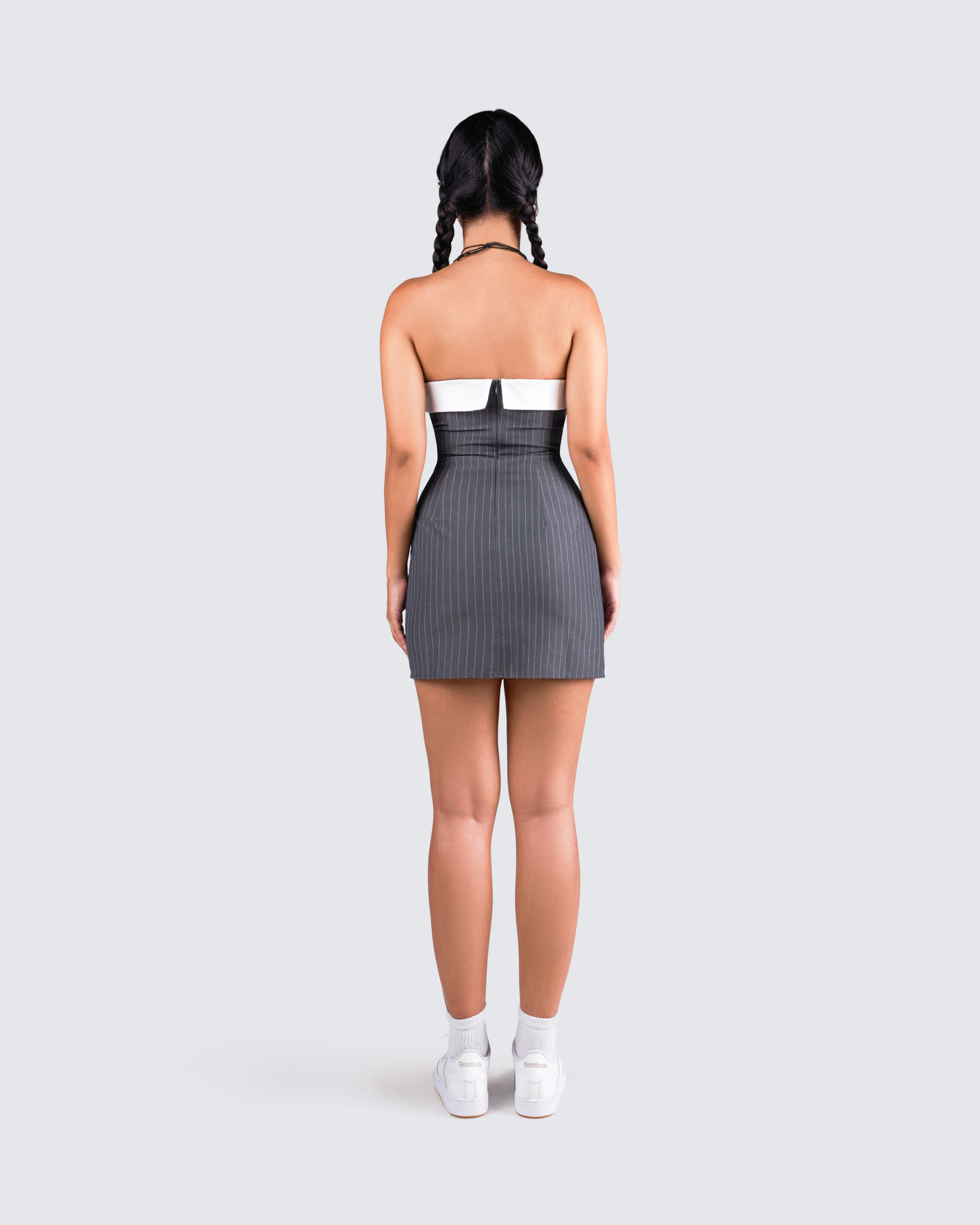 Fernanda Multi Stripe Mini Dress - Image 6