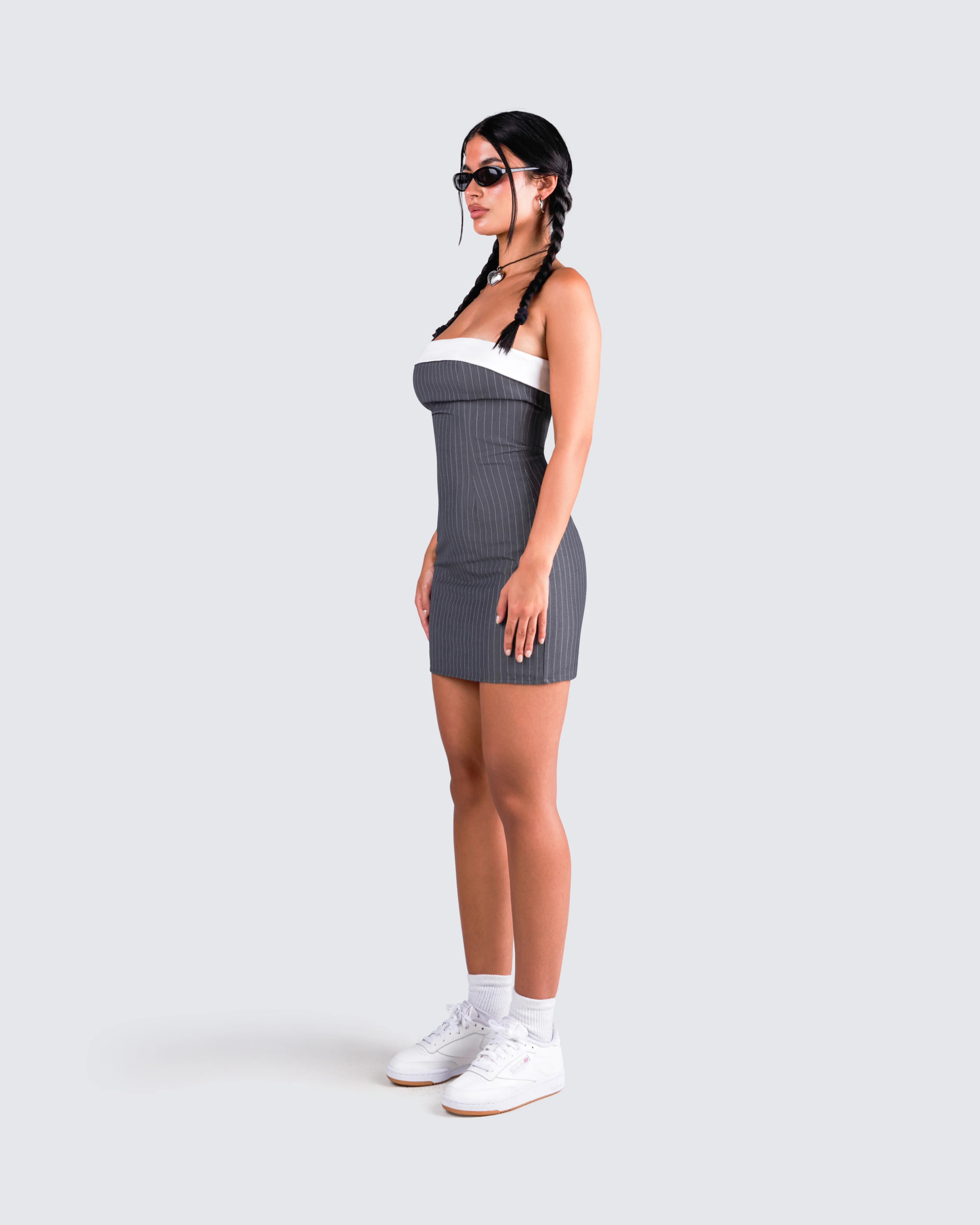Fernanda Multi Stripe Mini Dress - Image 7