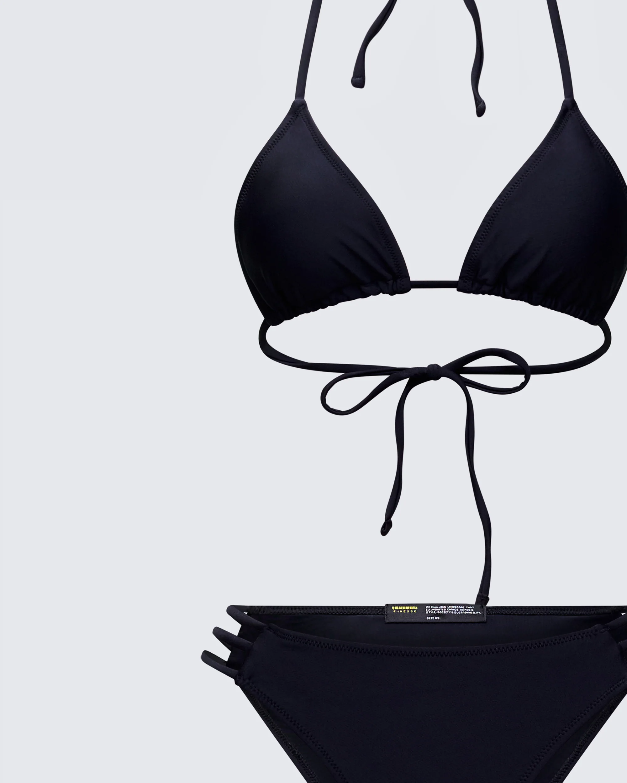 Halsey Black Bikini Set - Image 7