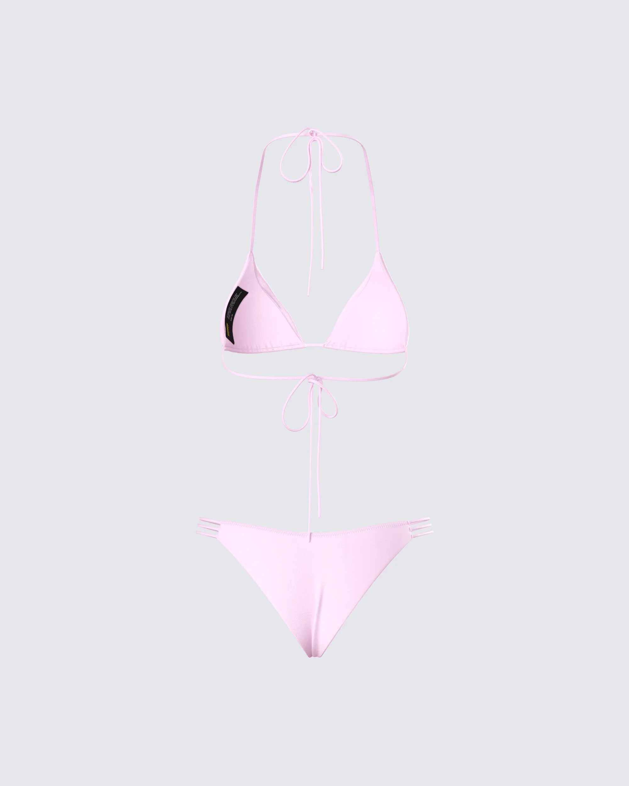 Halsey Pink Bikini Set - Image 3