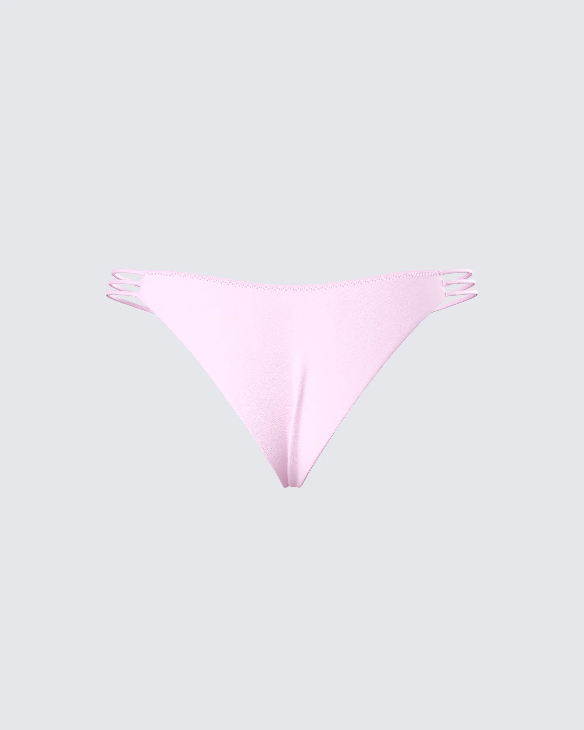 Halsey Pink Cheeky Bikini Bottom - Image 3