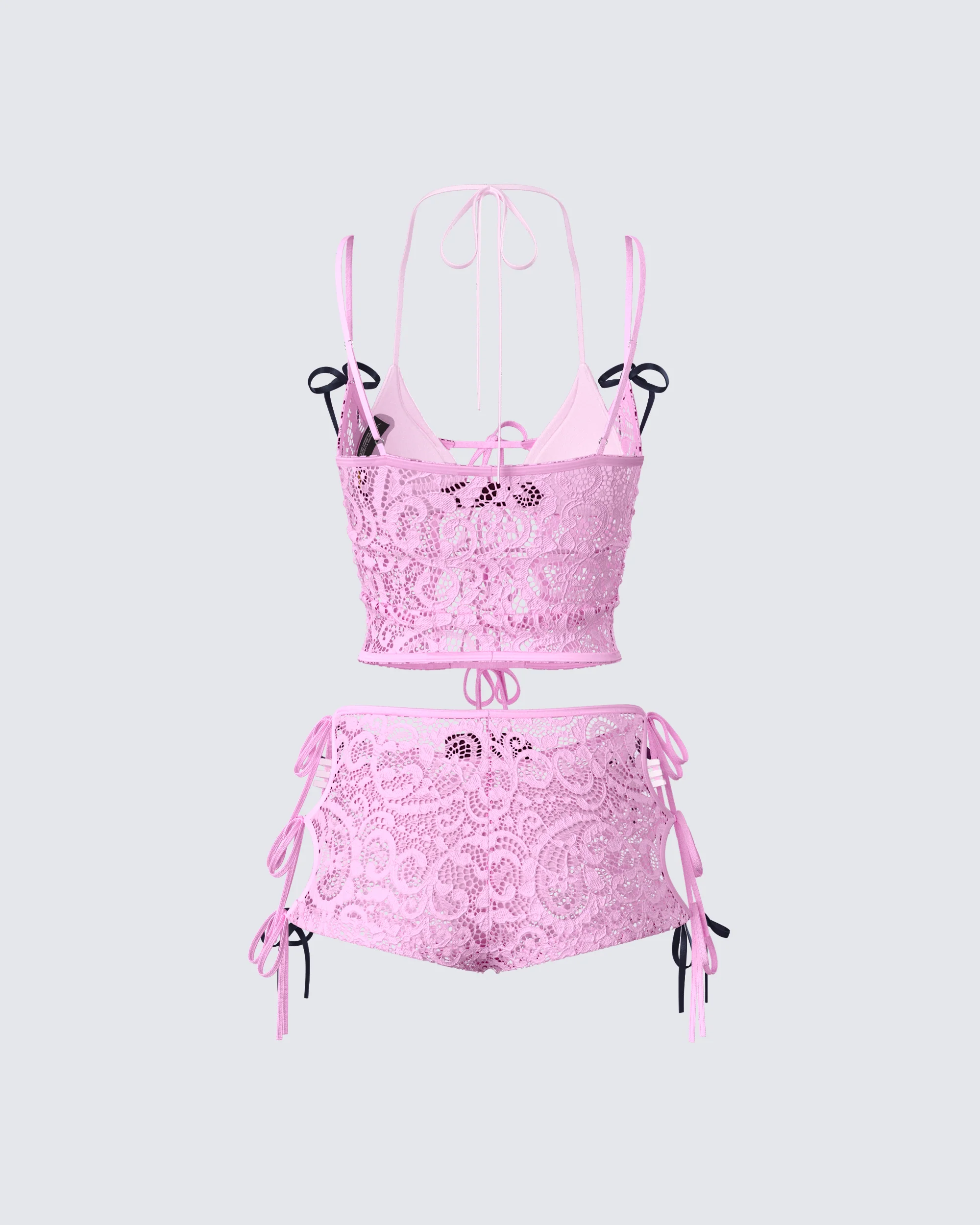 Halsey Pink Lace Set - Image 3