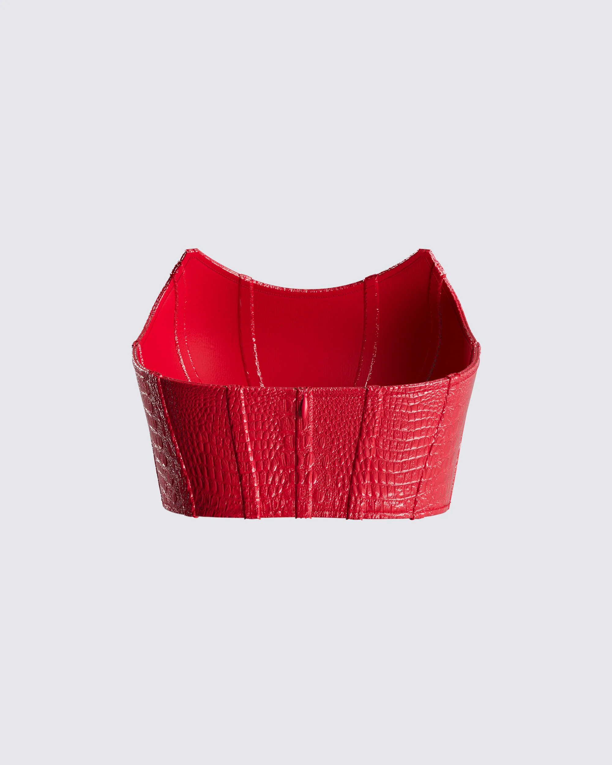 Helena Croc Corset Top - Image 3