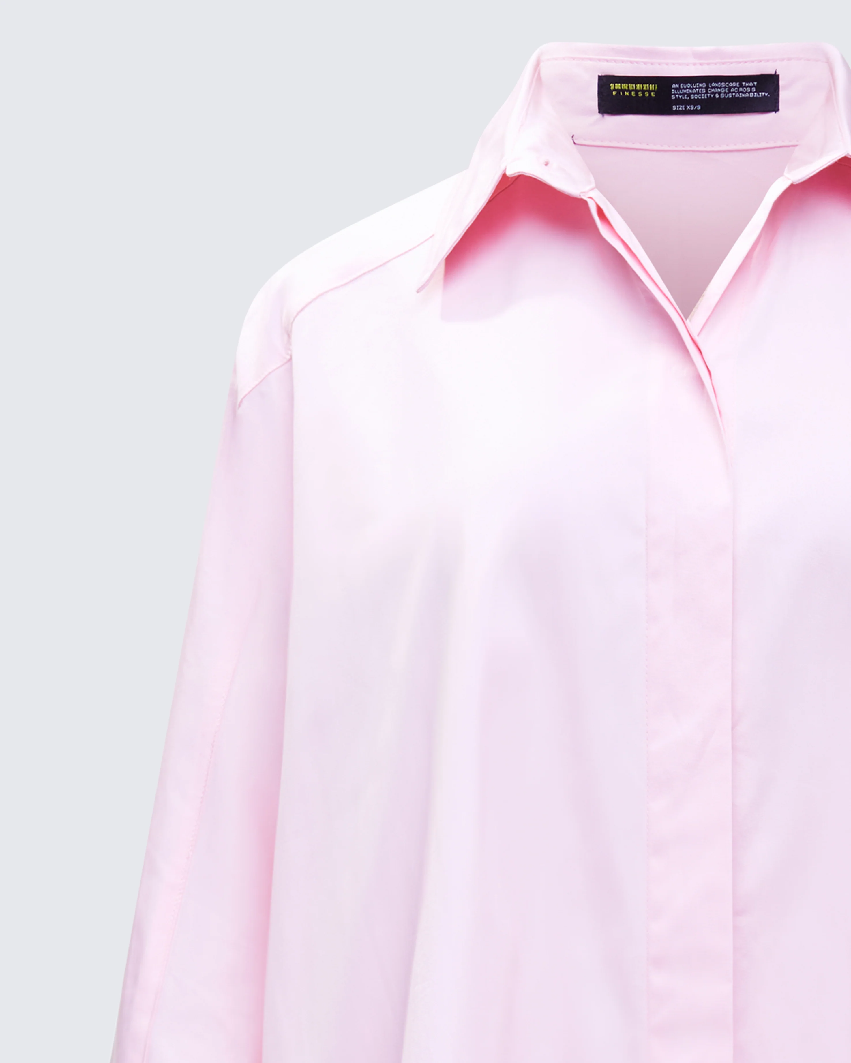 Hesper Pink Box Cut Shirt - Image 6