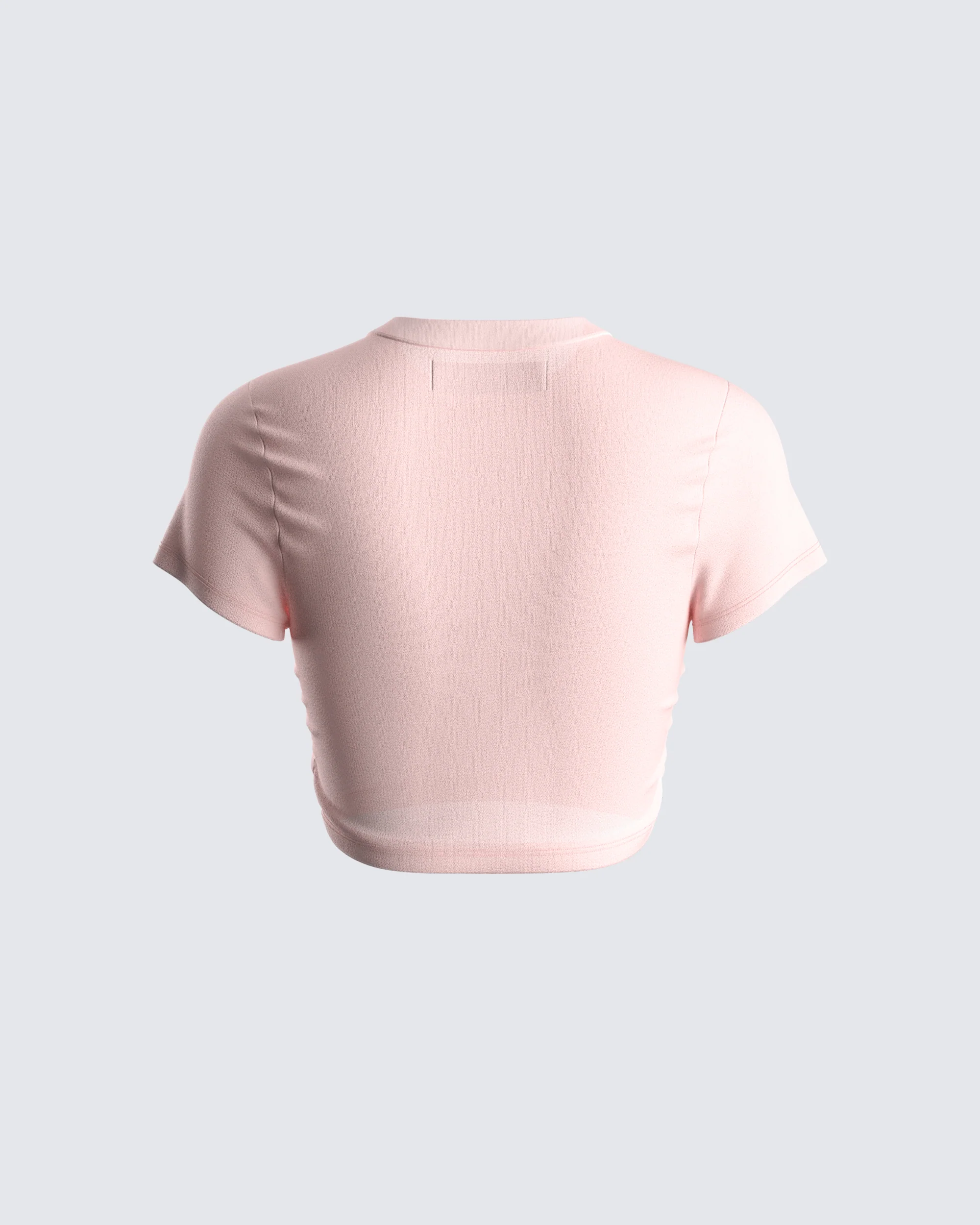 Imaan Pink Jersey Graphic Top - Image 3