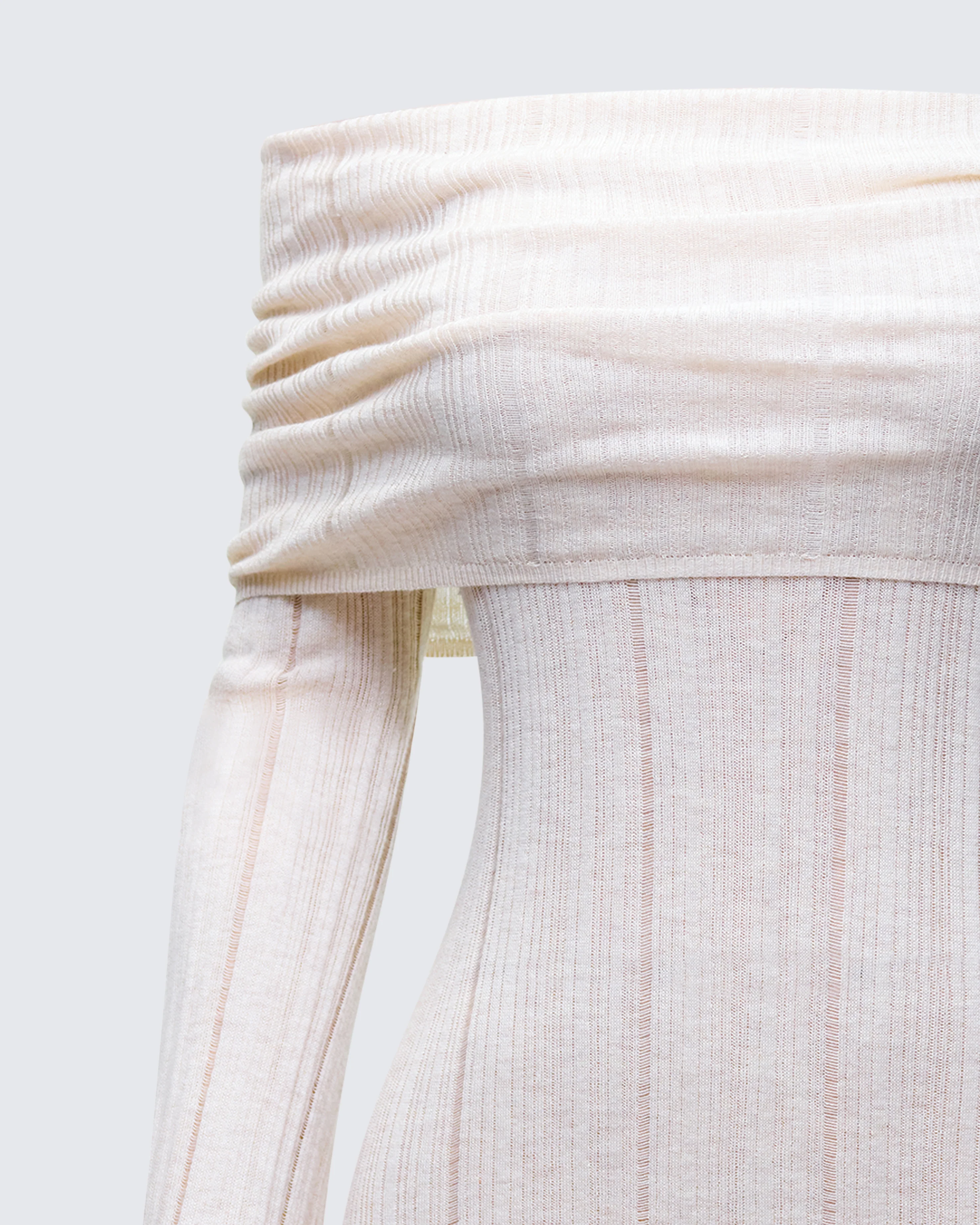 Imelda Ivory Off Shoulder Top - Image 6