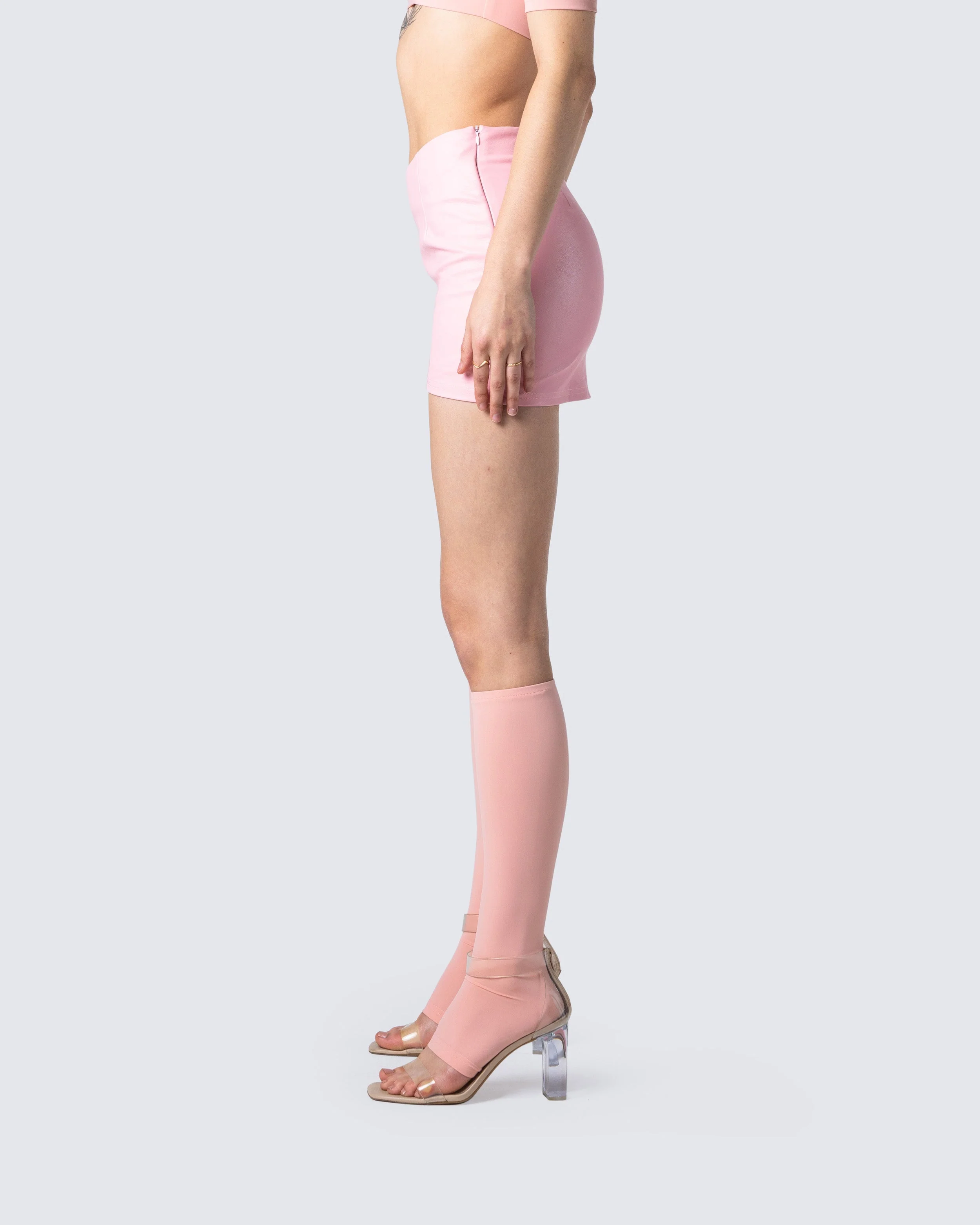 Jacque Pink Leg Warmer - Image 5