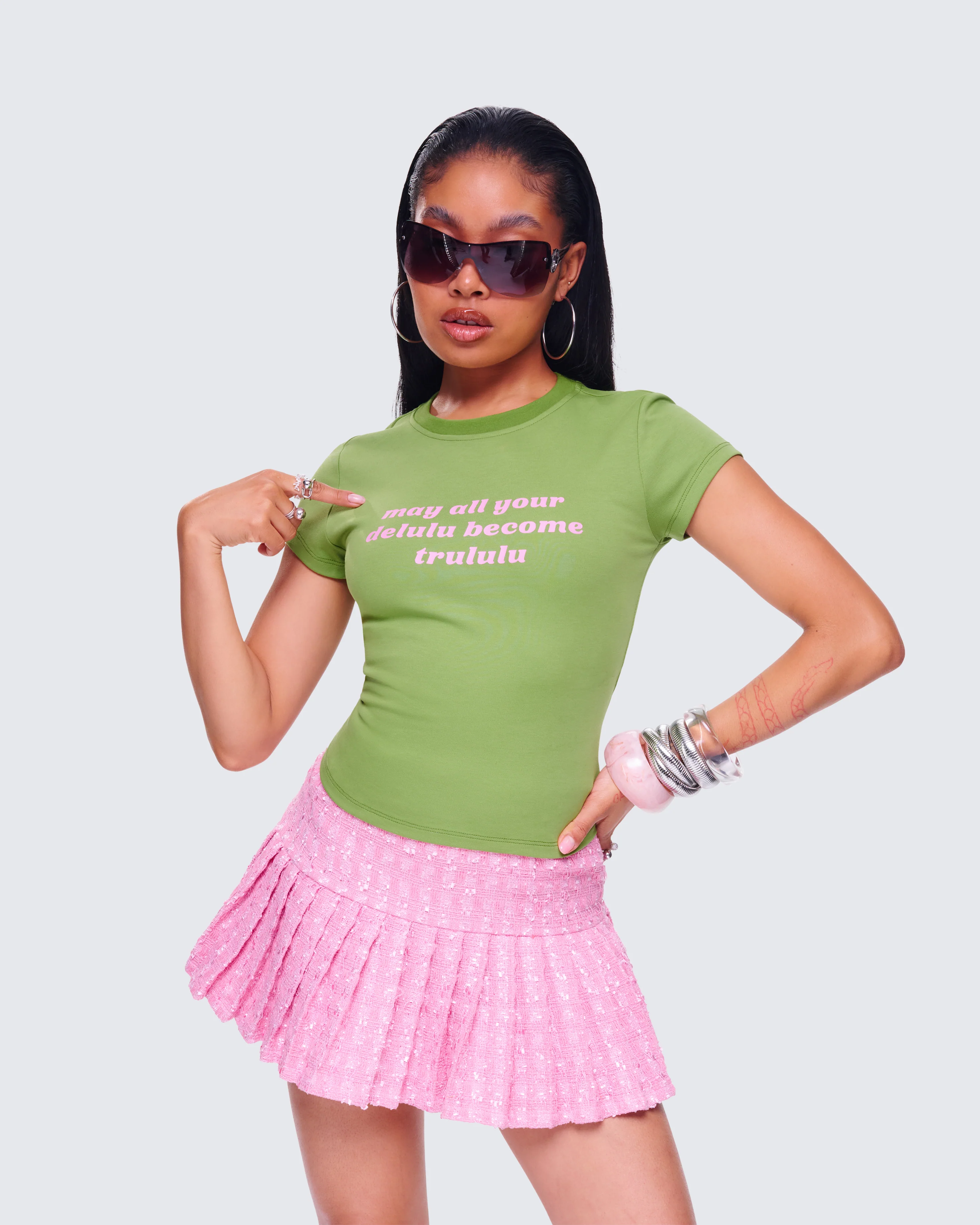 Jaidyn Green Graphic Tee - Image 6