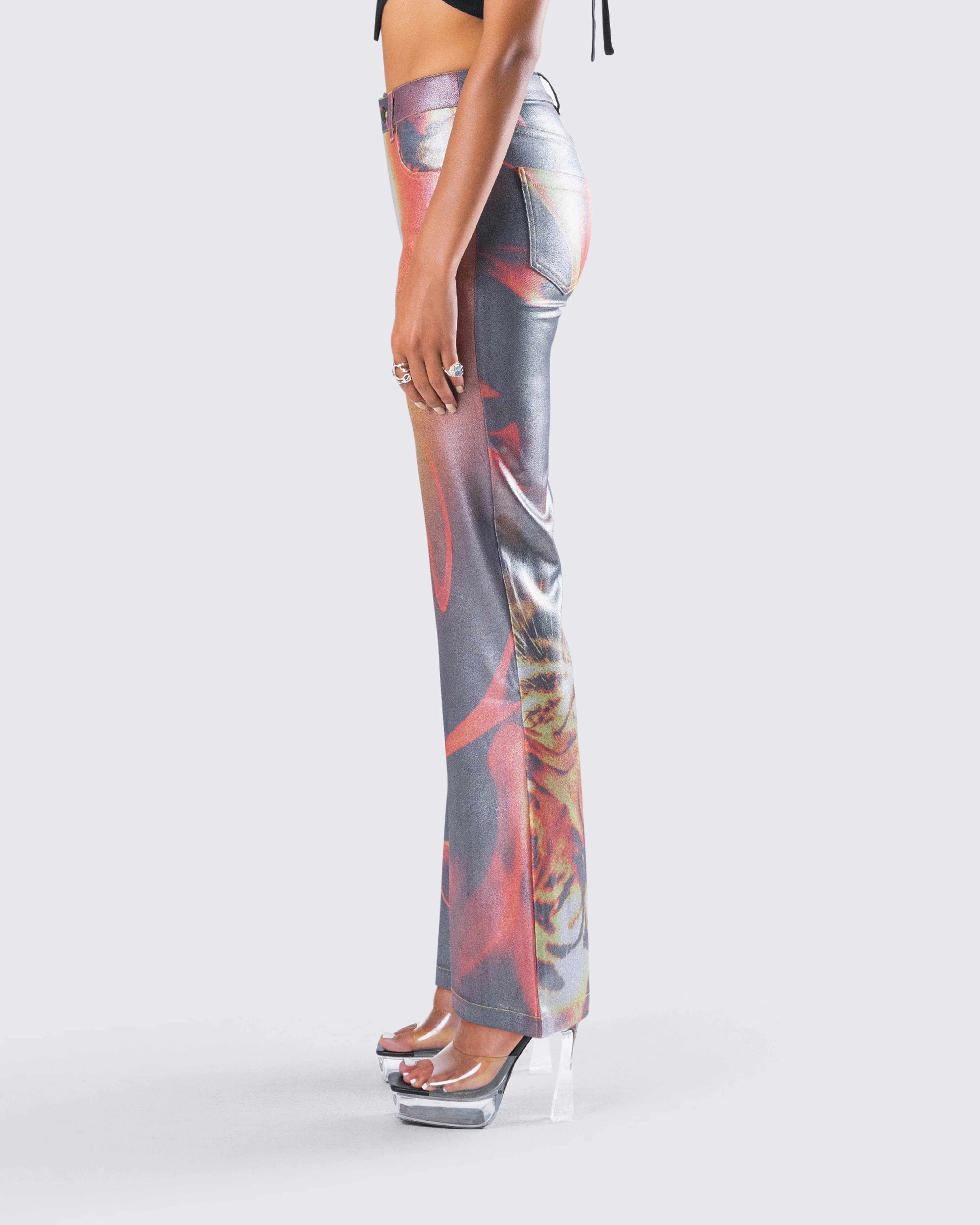 Janet Multi Tiger Shimmer Pant - Image 6