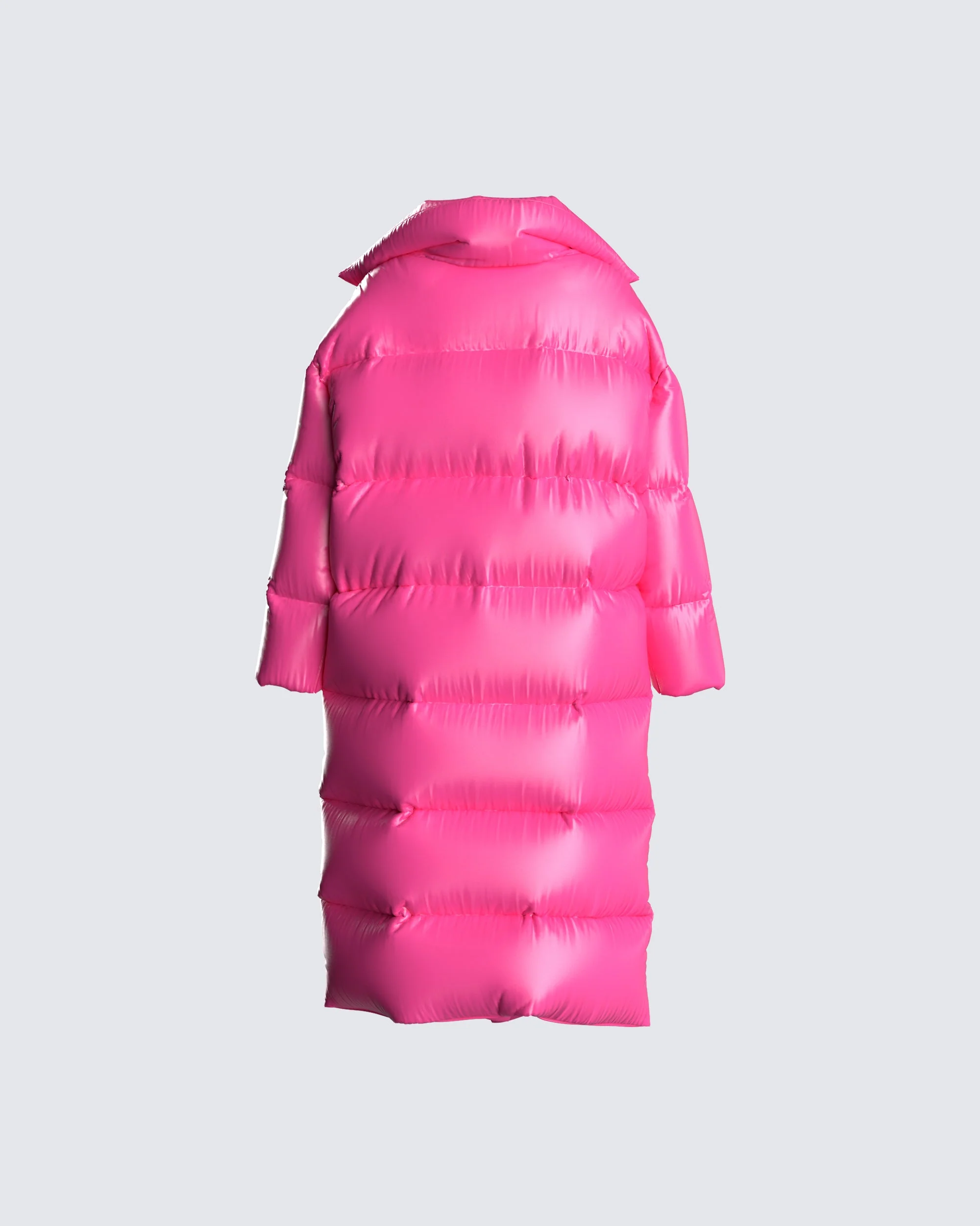 Jenny Shiny Oversized Puffer - Image 3