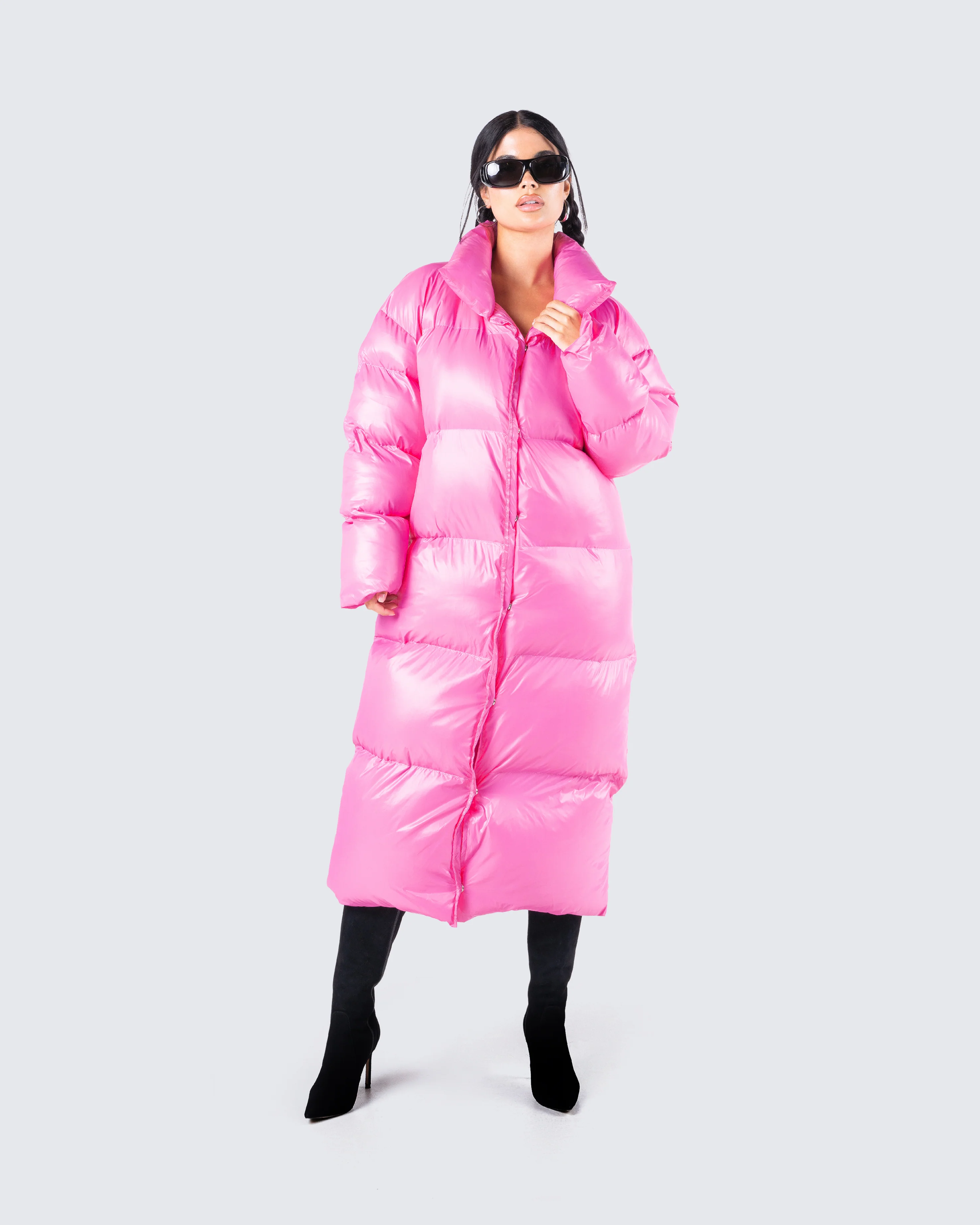 Jenny Shiny Oversized Puffer - Image 8