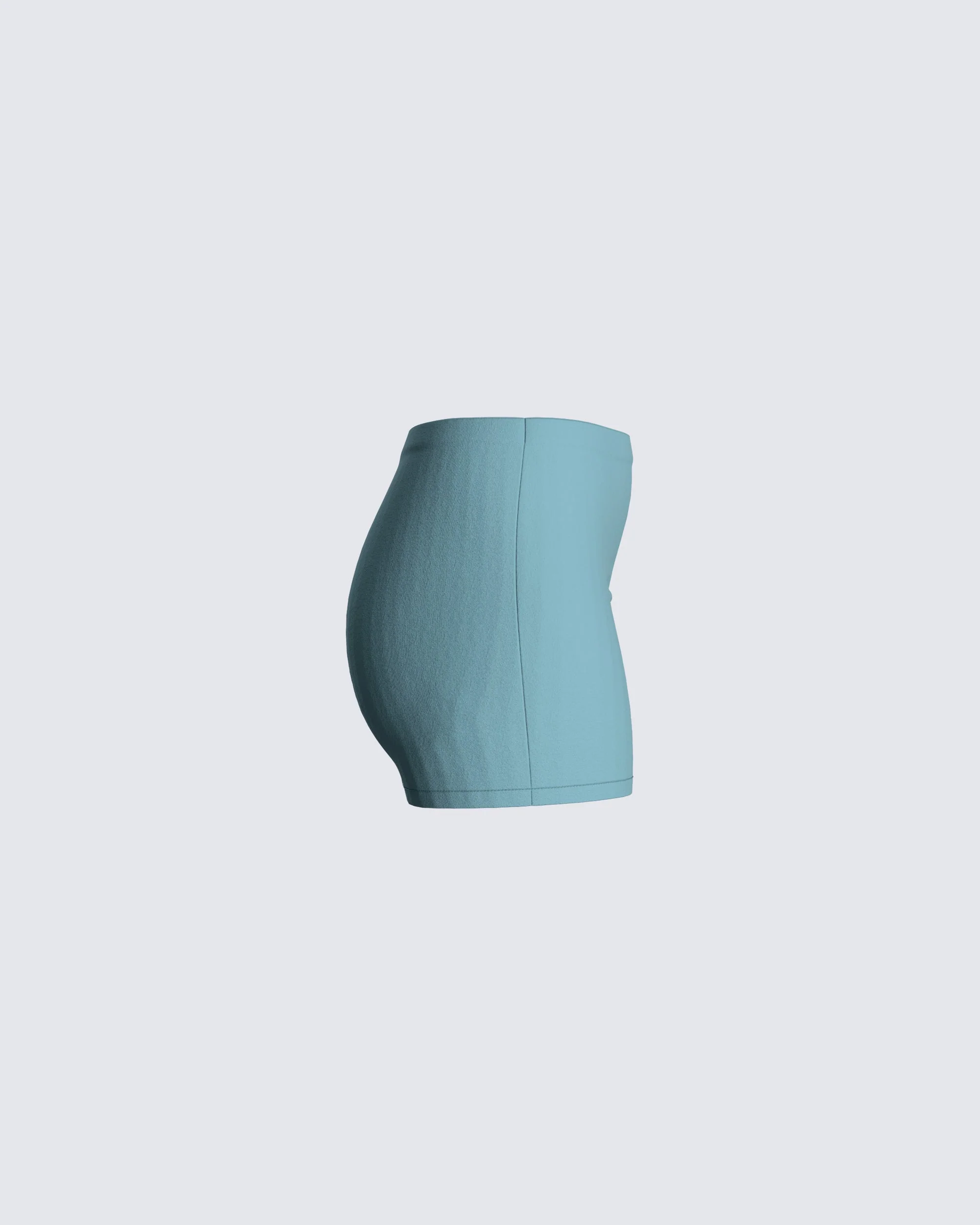 Jones Blue Mini Skirt - Image 2