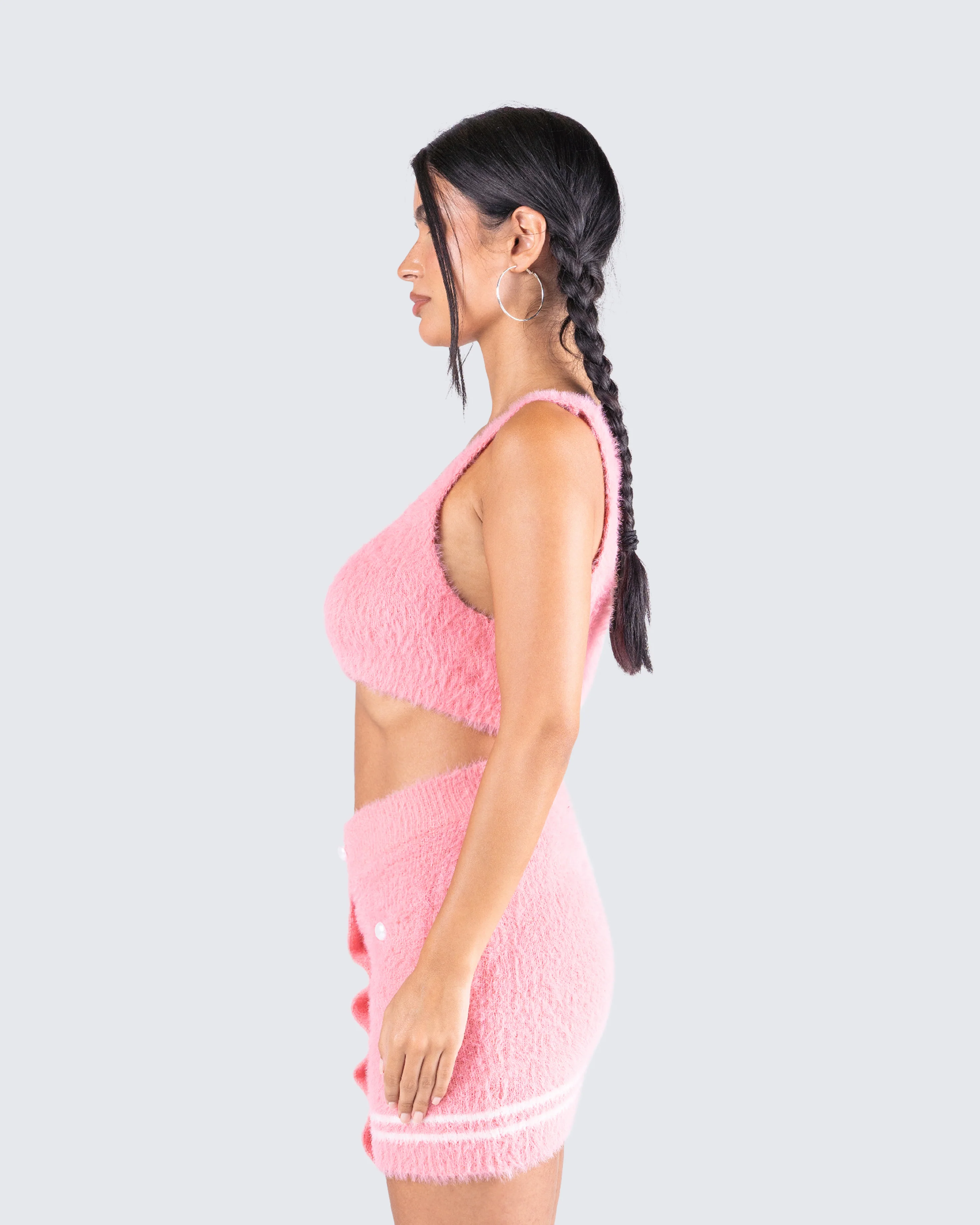 Joss Knit Scoop Neck Cropped Top - Image 6