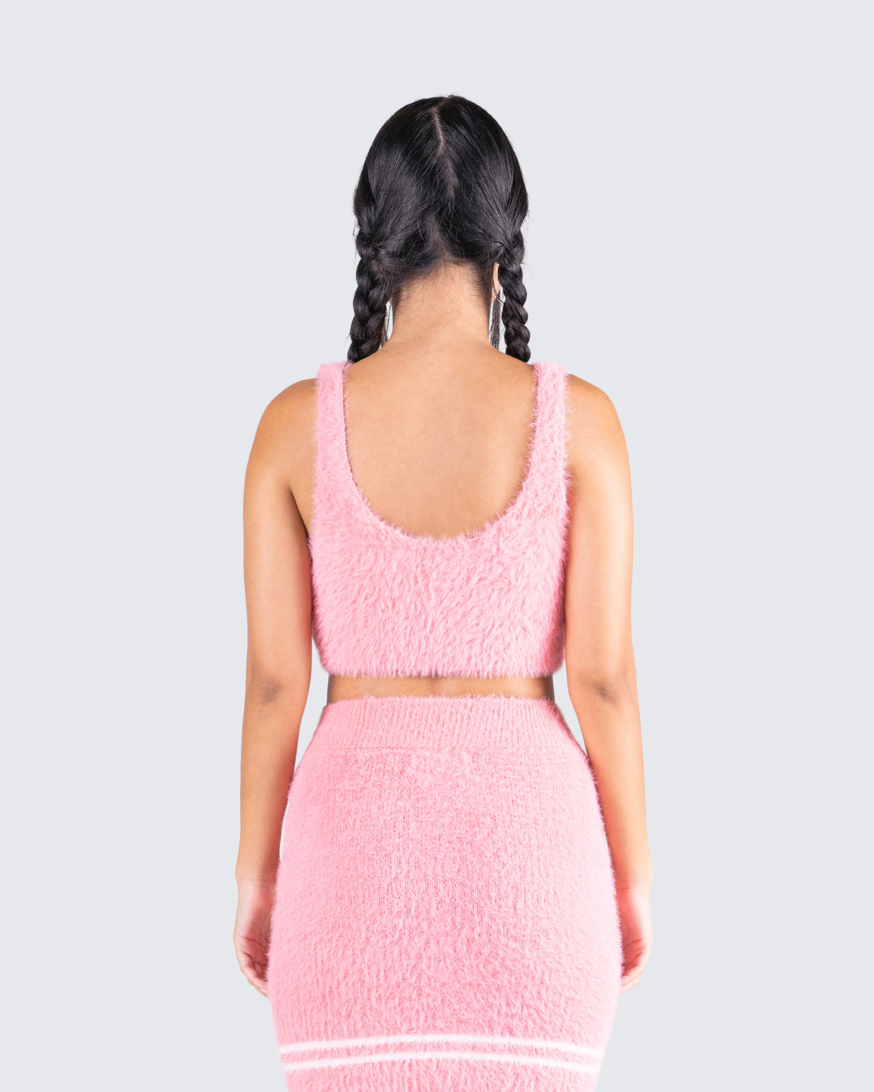 Joss Knit Scoop Neck Cropped Top - Image 7