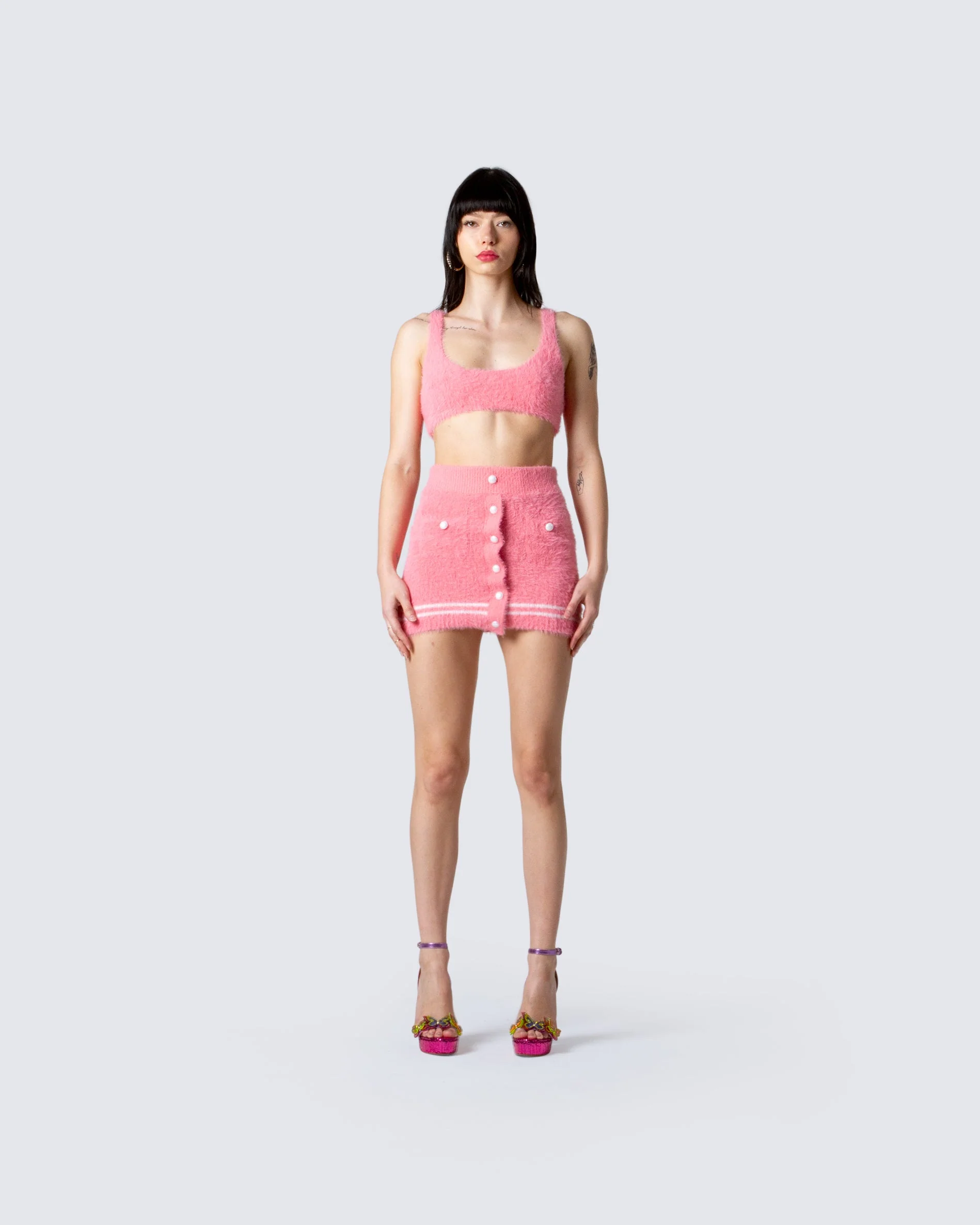 Joss Pink Sweater Set - Image 4