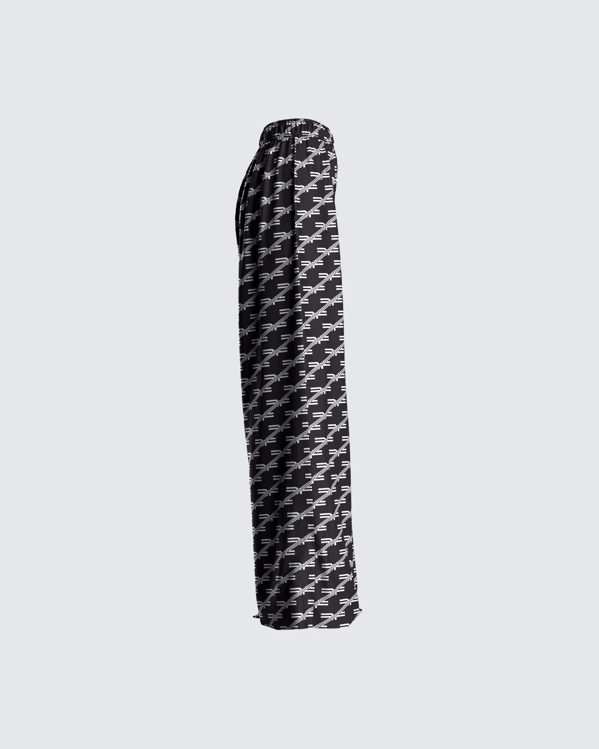 Joy Logo Print High Waist Pant - Image 2