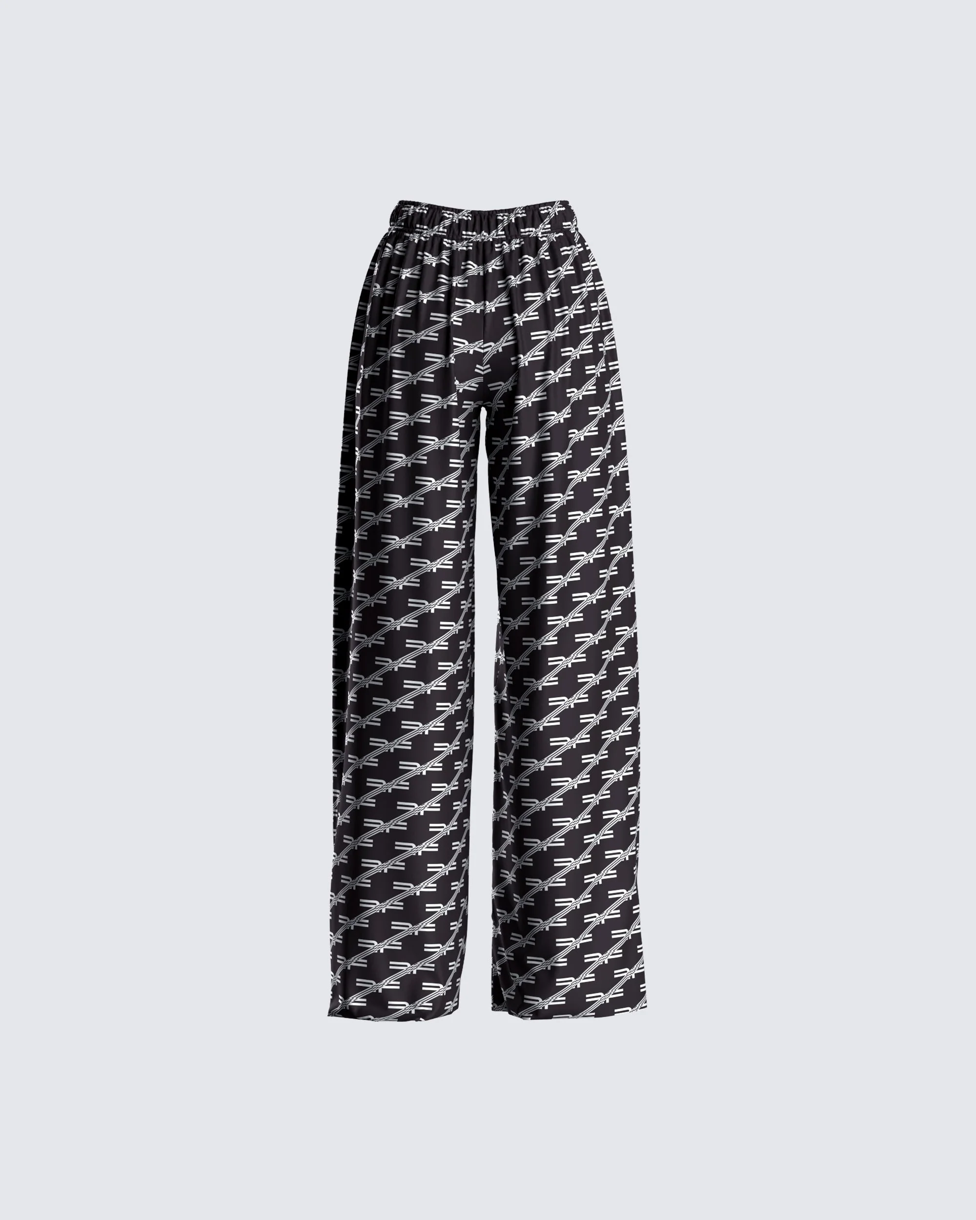 Joy Logo Print High Waist Pant - Image 3
