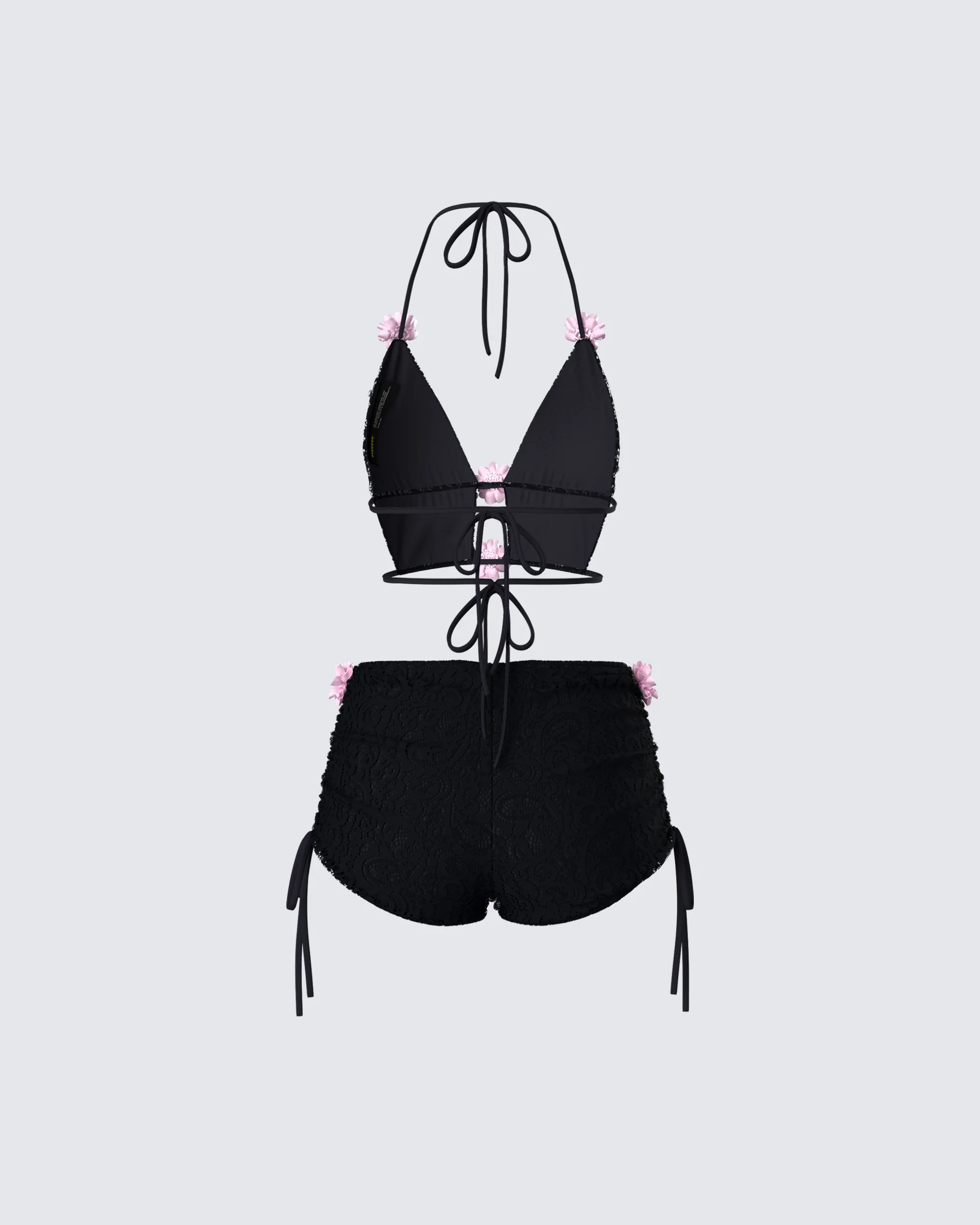 Julissa Black Rhinestone Set - Image 3