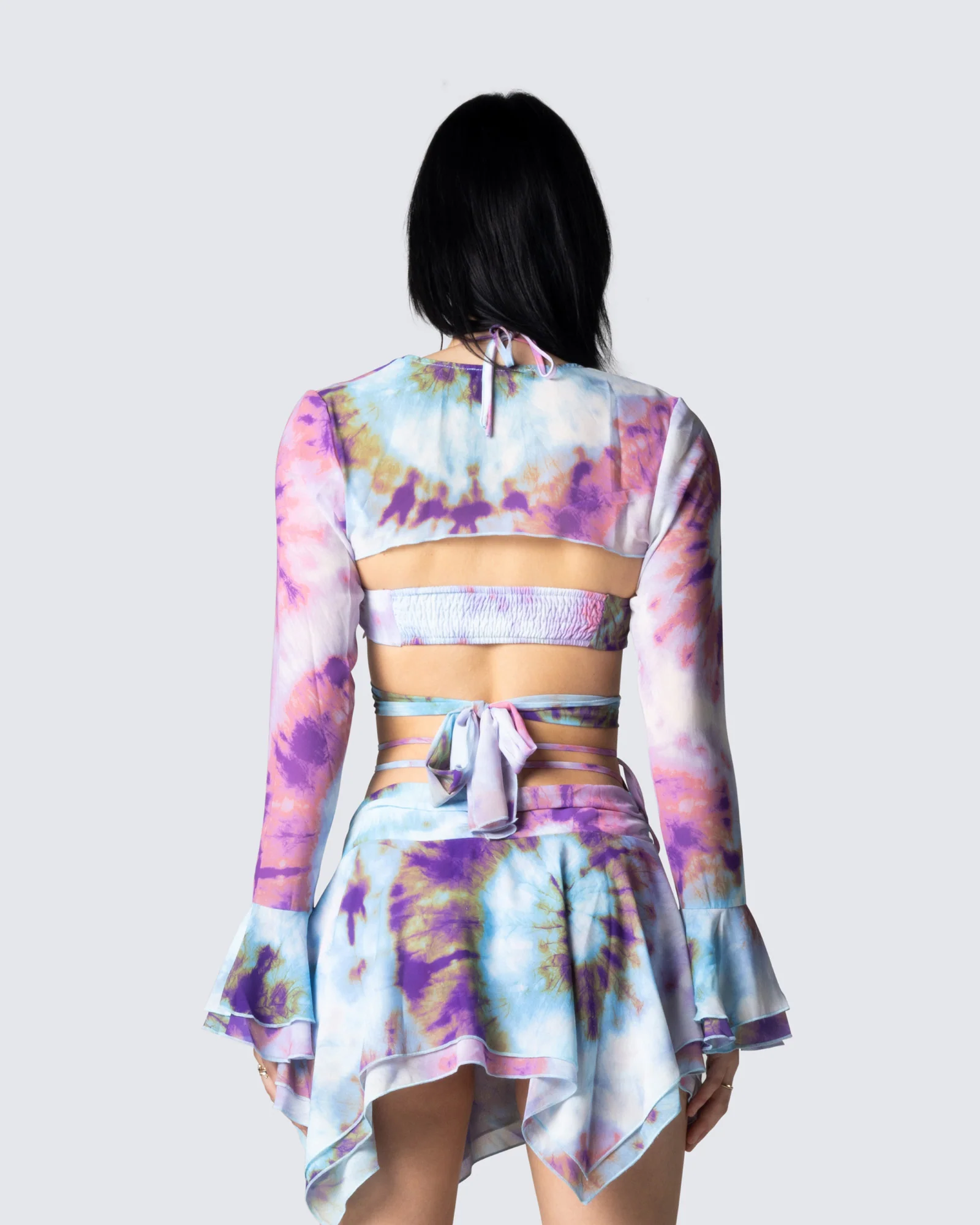 Kadence Tie Dye Print Top - Image 5