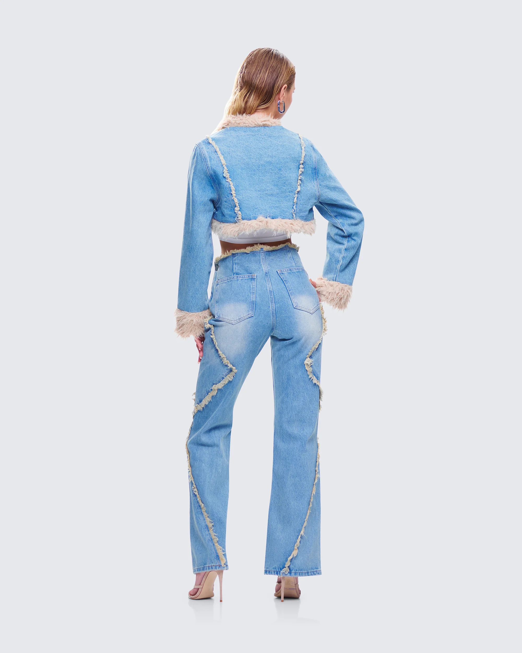 Kaiana Blue Denim Y2K Set - Image 7