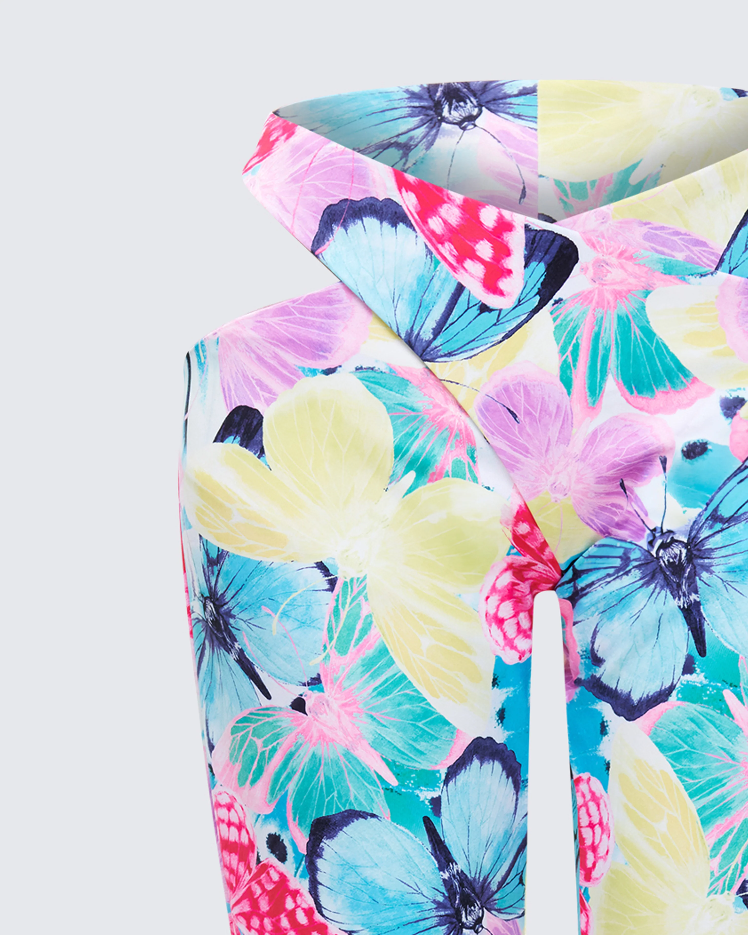 Kandi Printed Wrap Flare Pant - Image 6