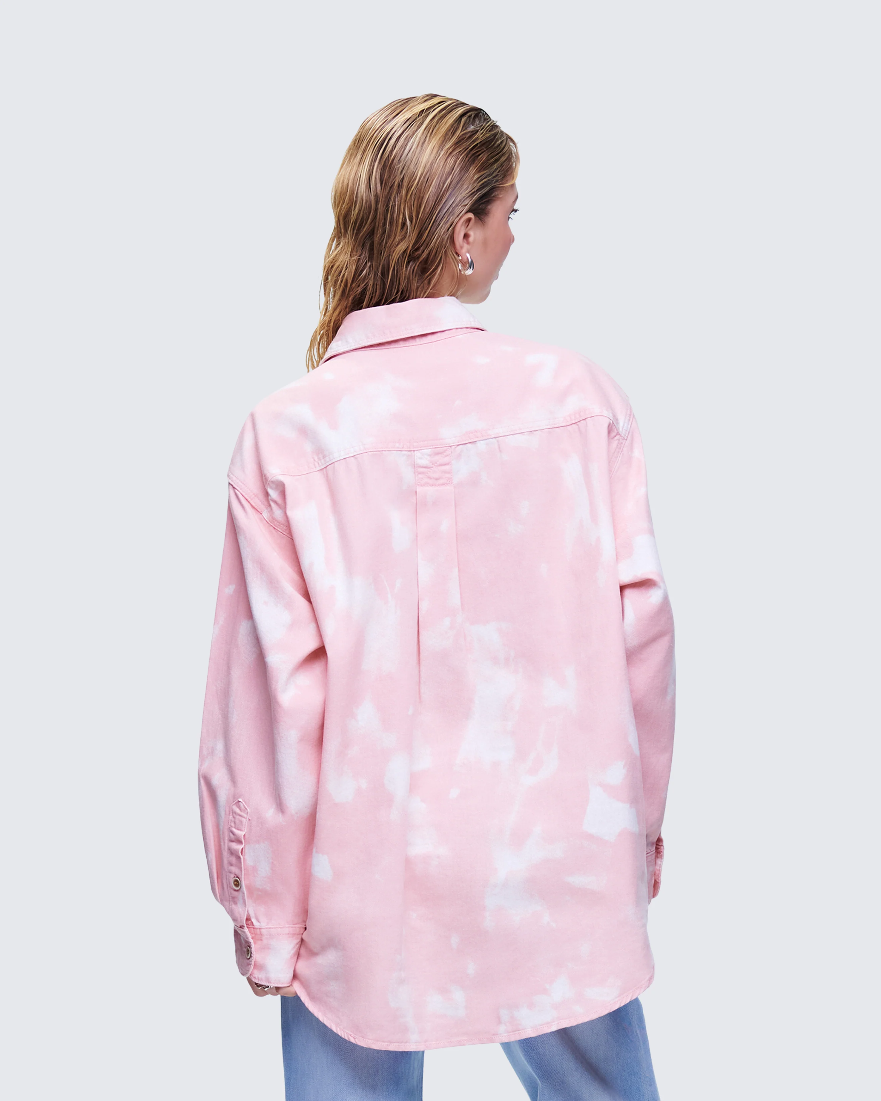 Karasi Pink Wash Loose Fit Shirt - Image 4