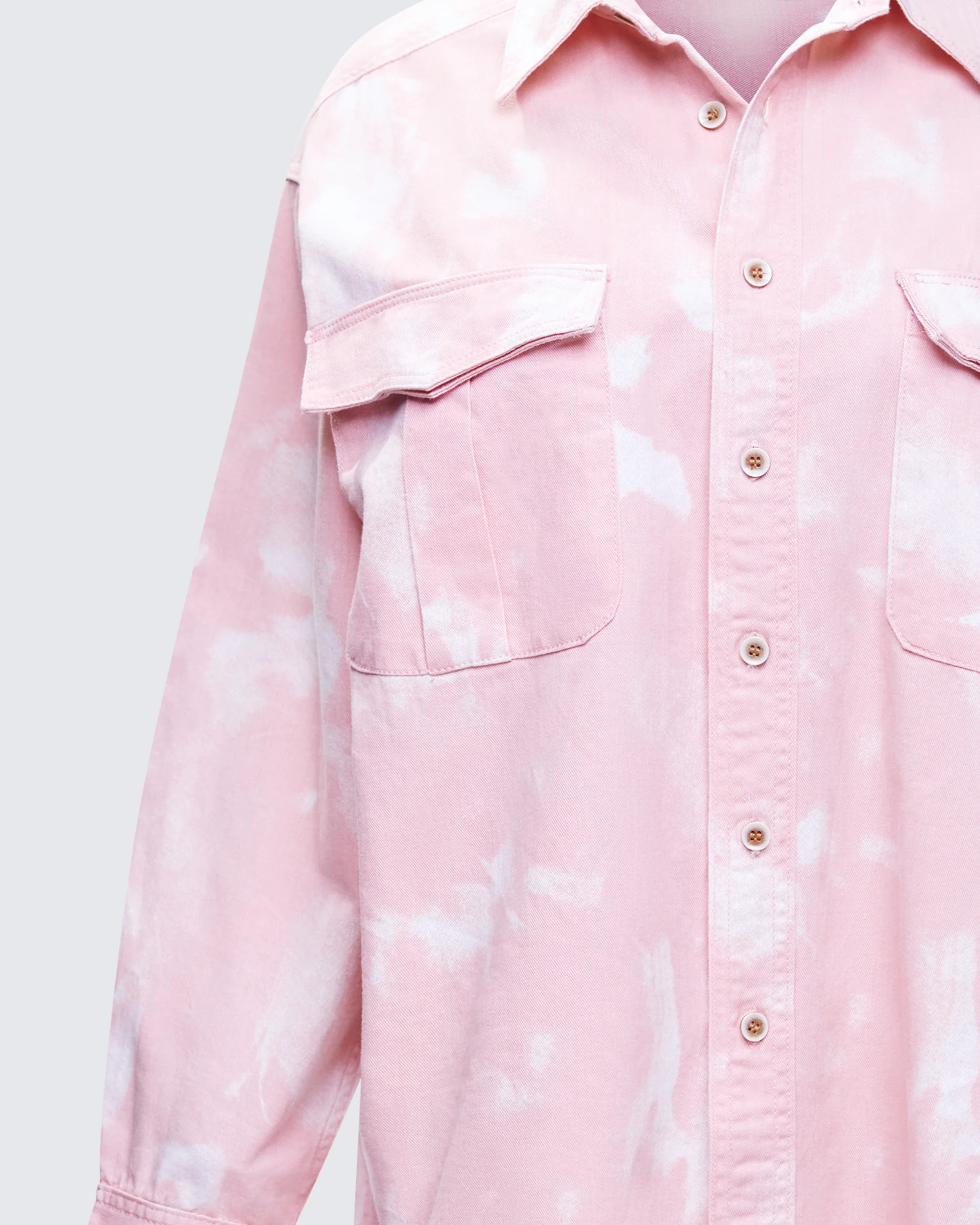 Karasi Pink Wash Loose Fit Shirt - Image 6