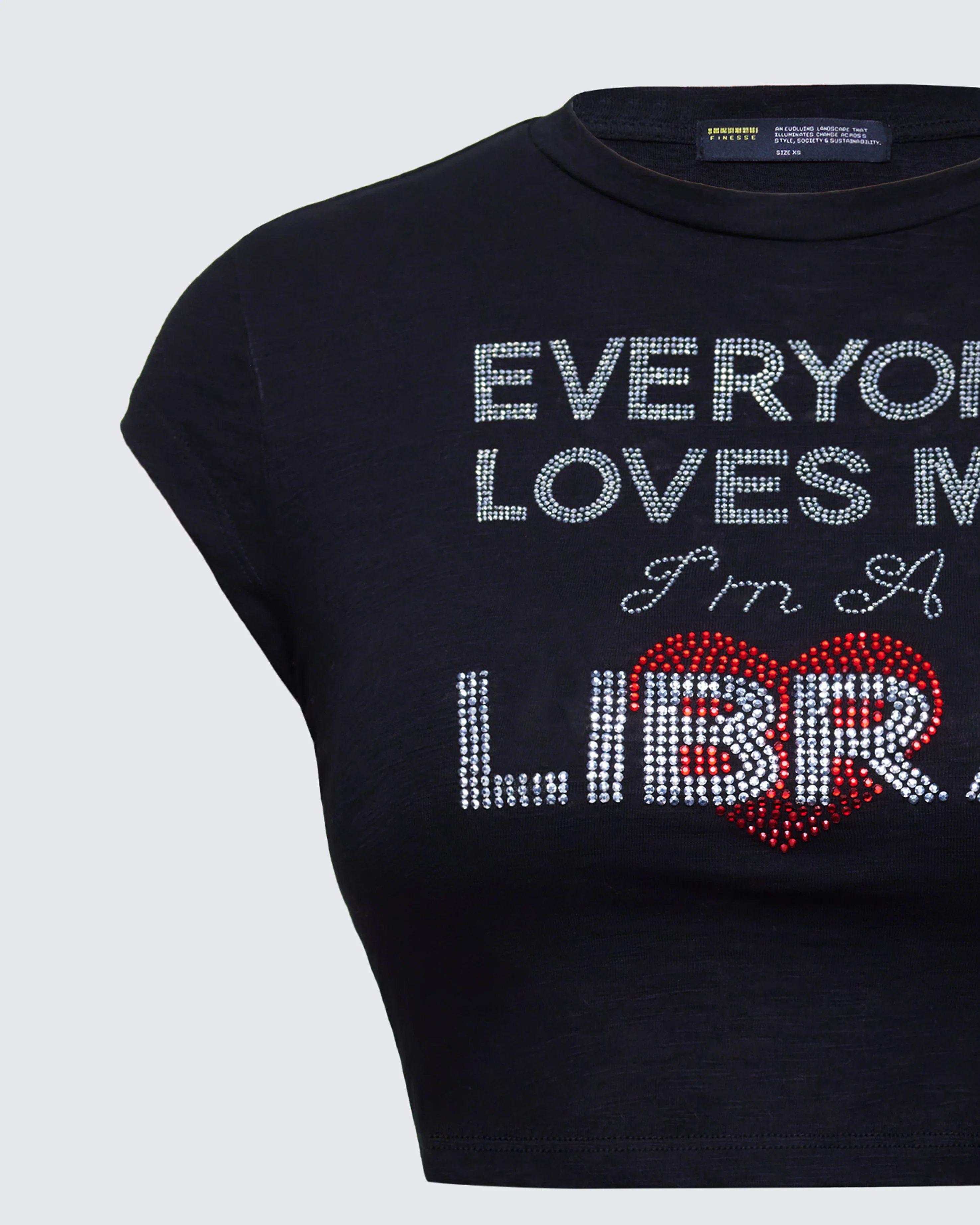 Kari Black Libra Graphic Top - Image 6