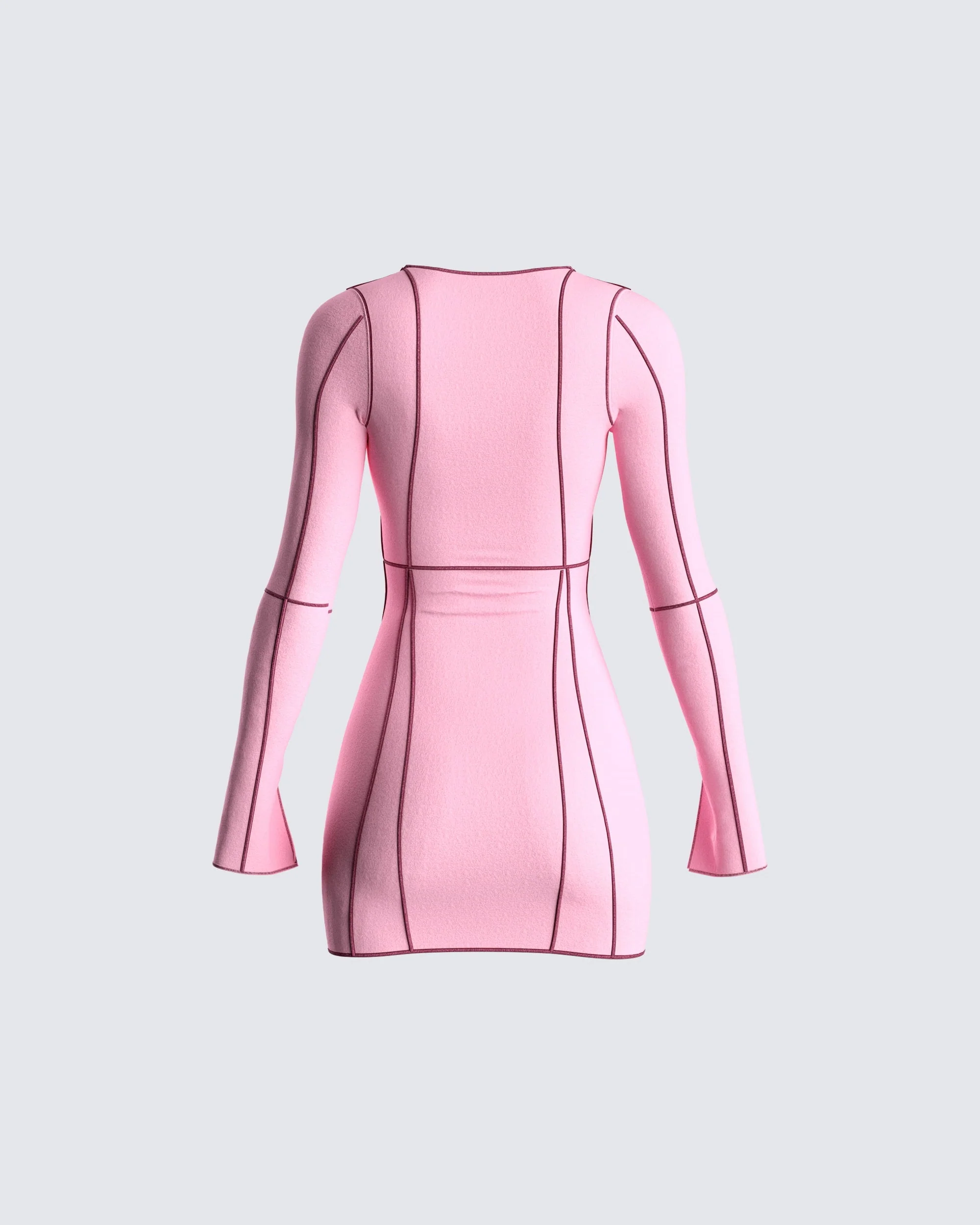 Karlie Strawberry Mini Dress - Image 3