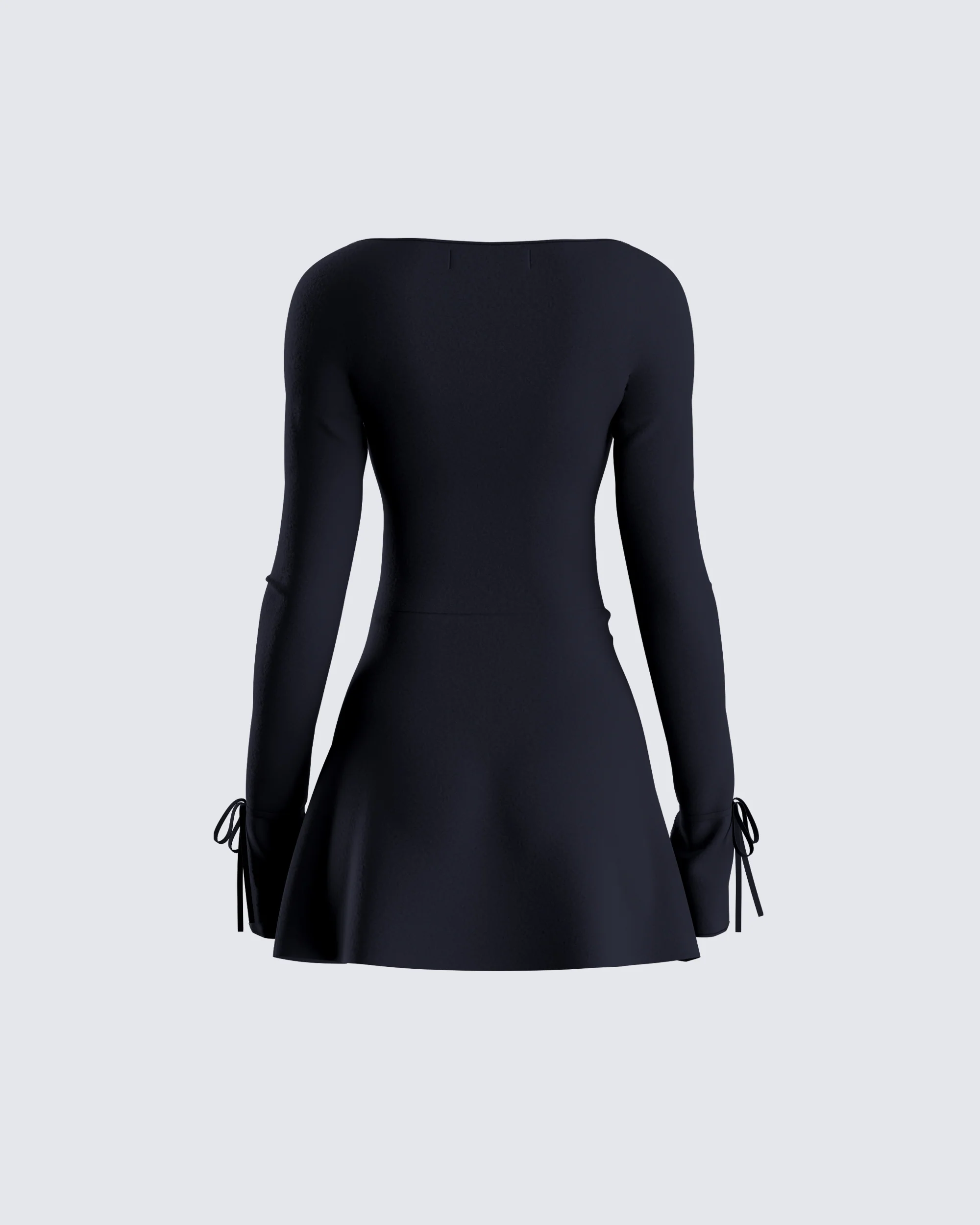 Kesia Black Mini Dress - Image 3