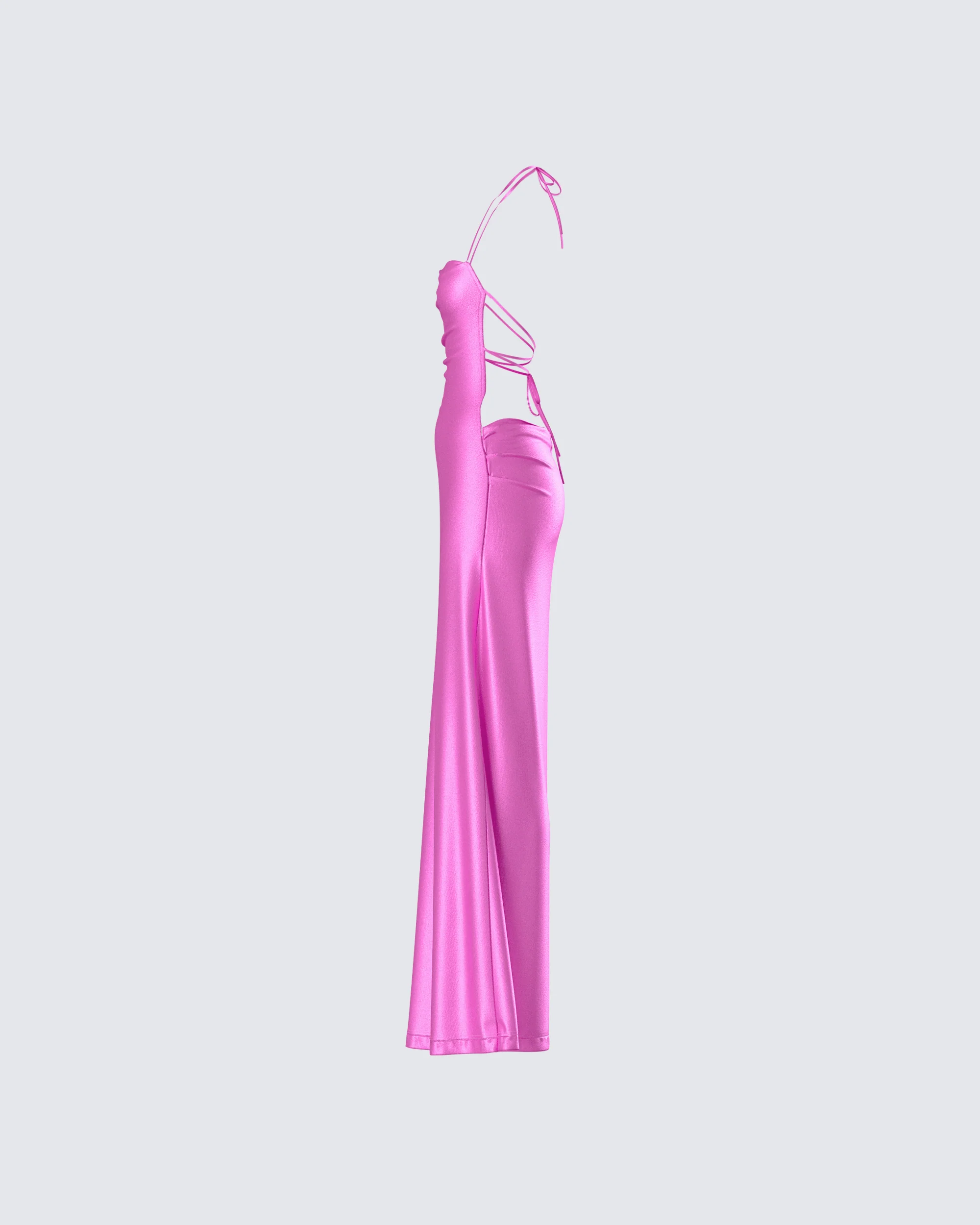 Koa Pink Metallic Gown - Image 3