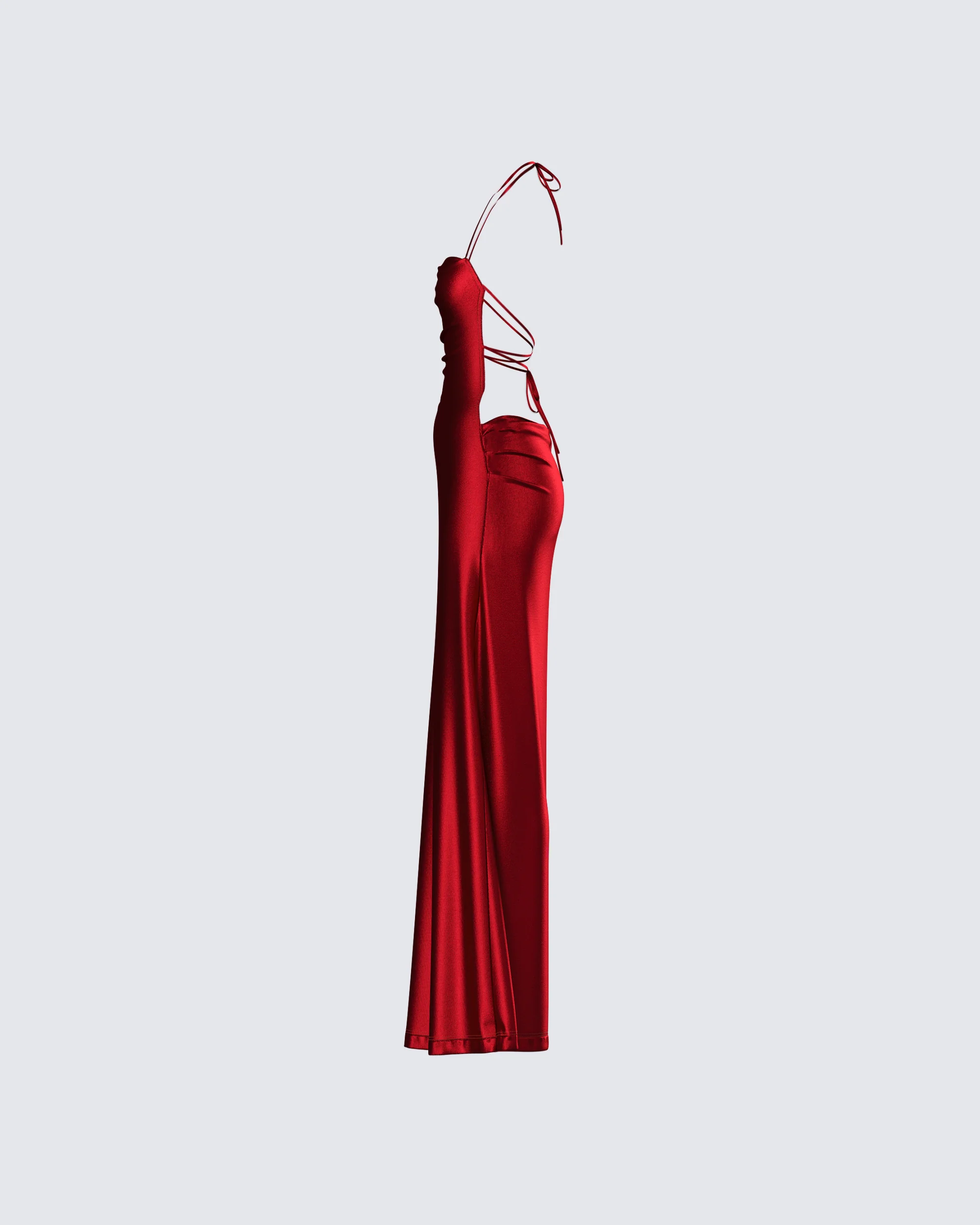 Koa Red Metallic Gown - Image 2