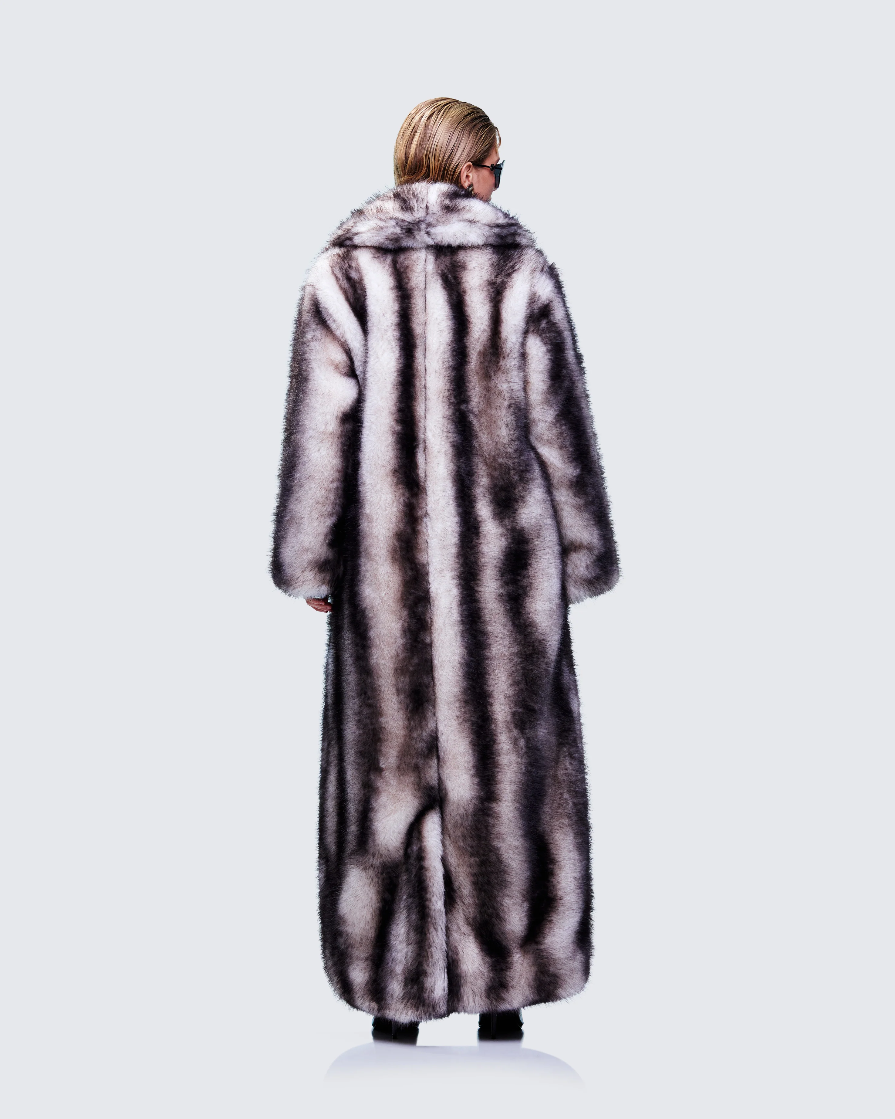 Lakeisha Oversized Faux Fur Coat - Image 5