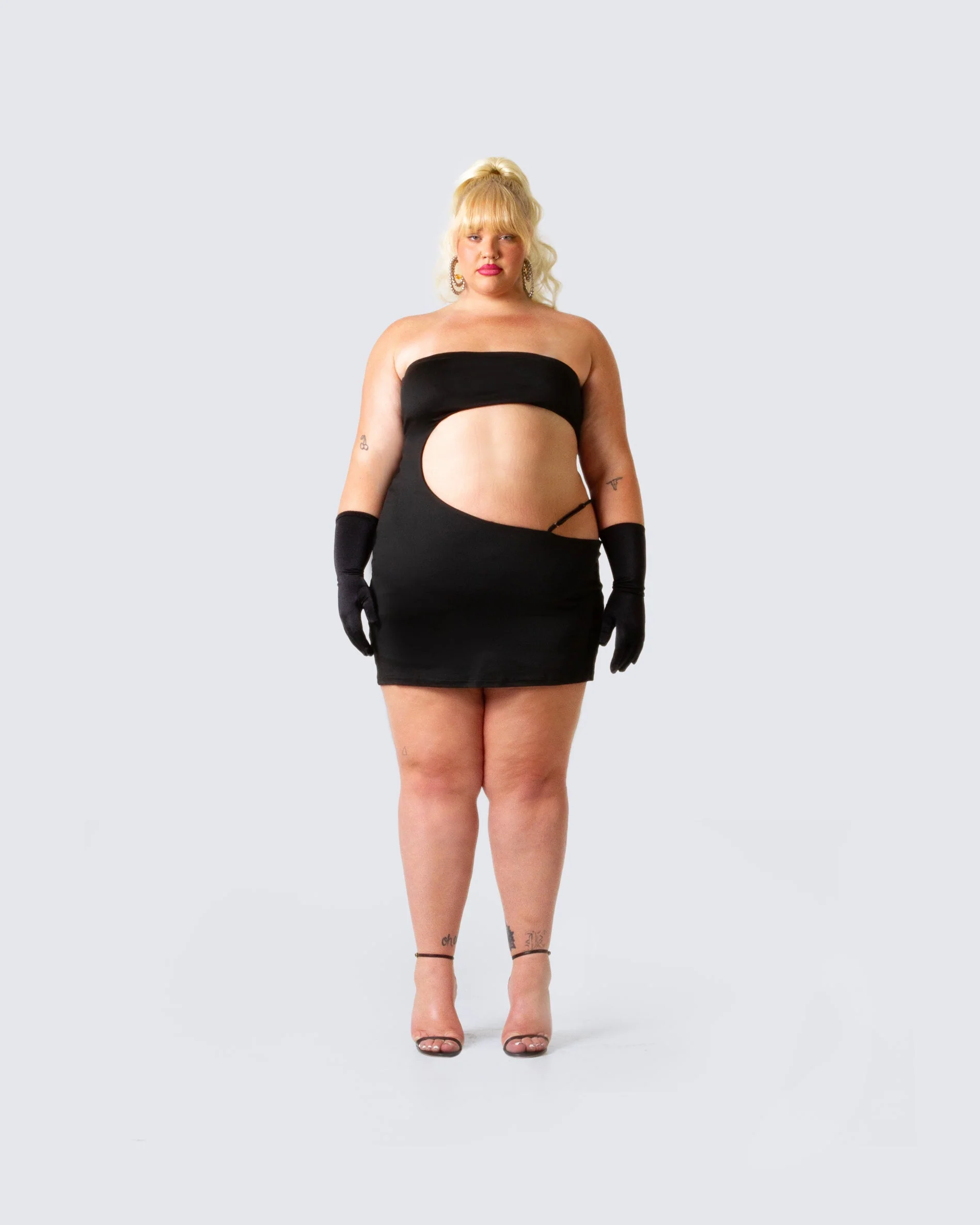 Lewis Black Cut Out Dress - Image 5