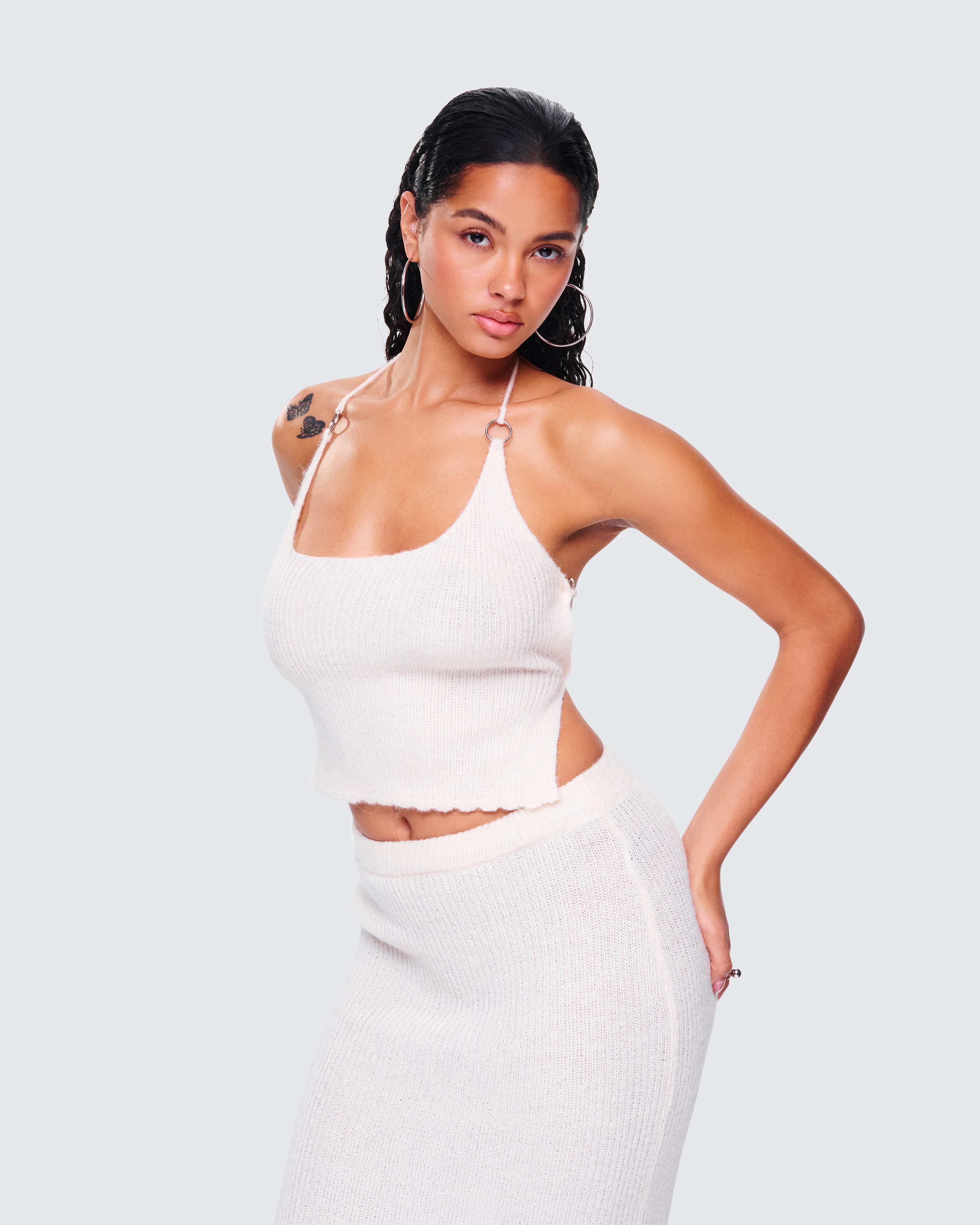 Liberty Ivory Knit Top - Image 4