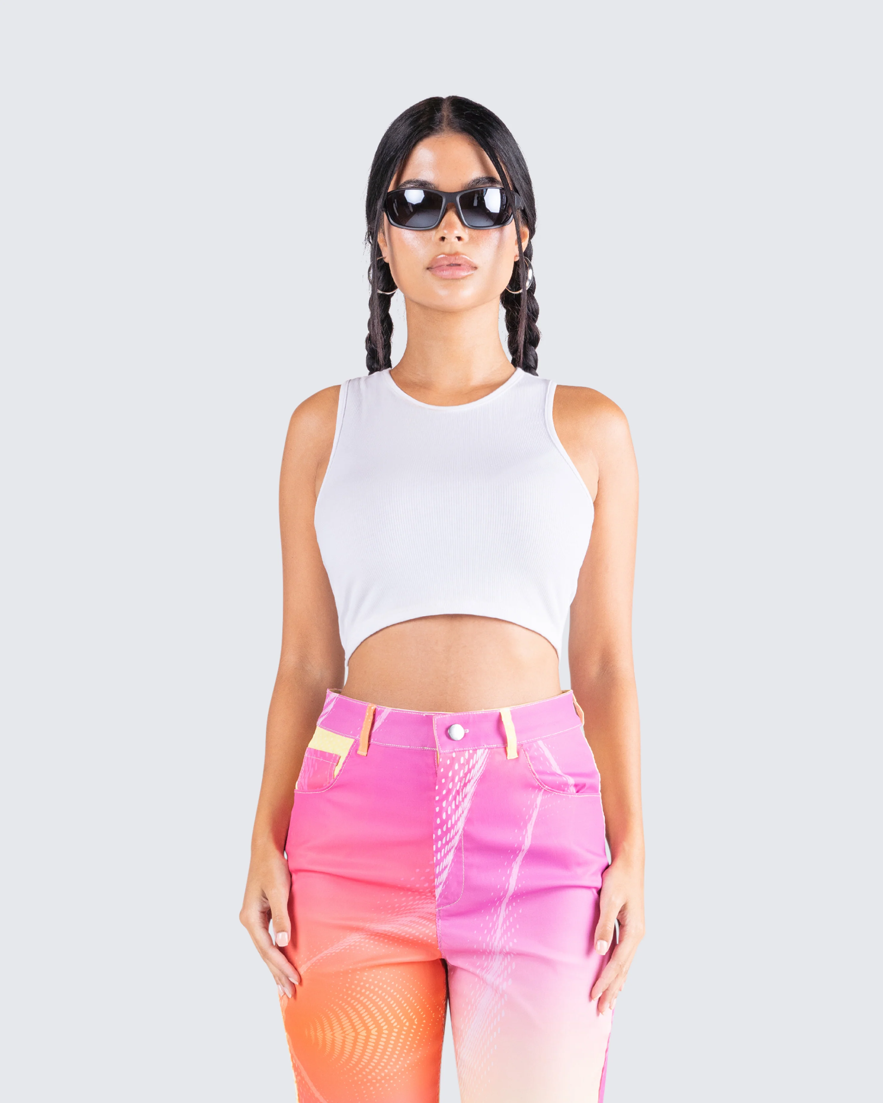 Lila Ivory Cropped Top - Image 4