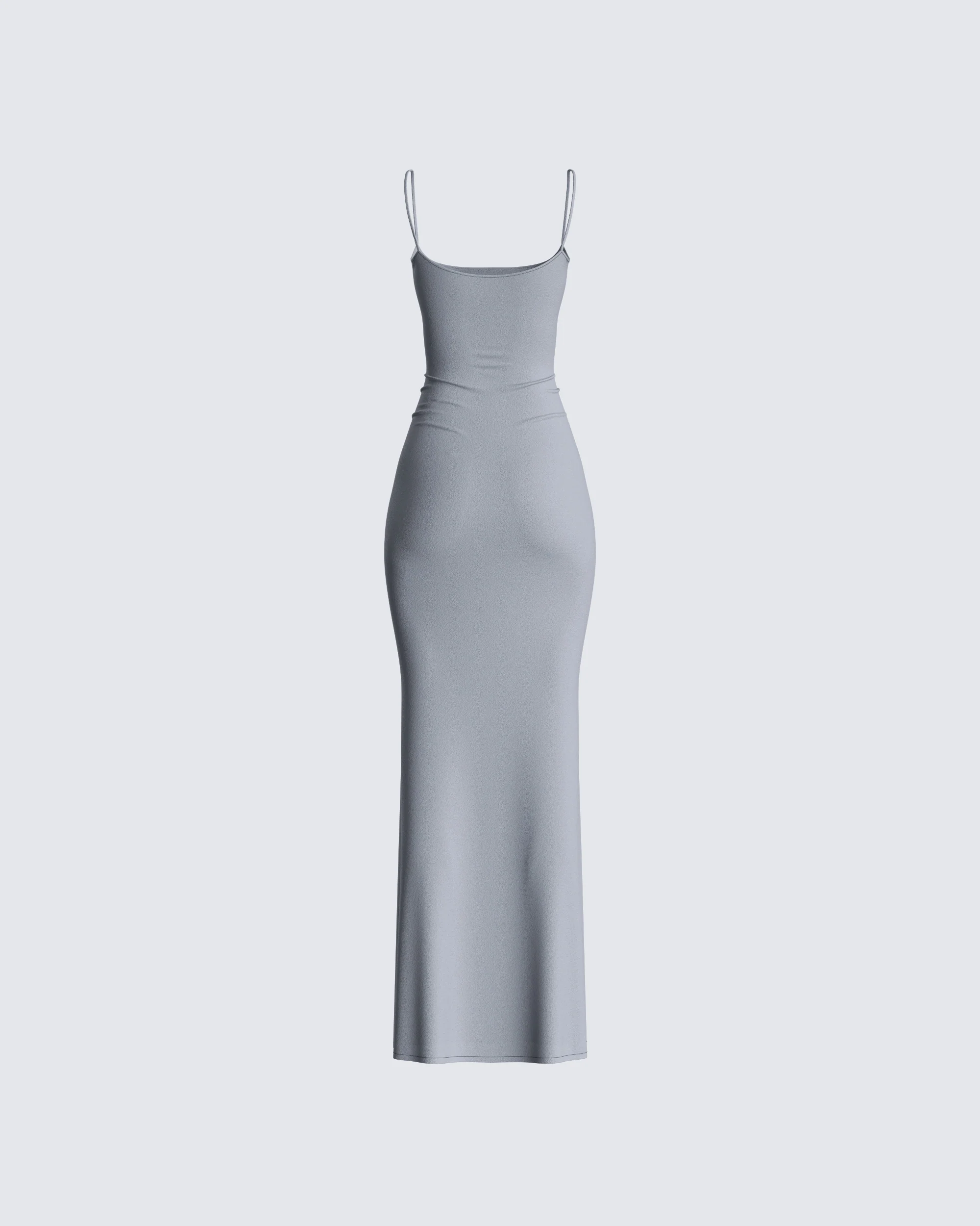 Lilibet Grey Maxi Dress - Image 3