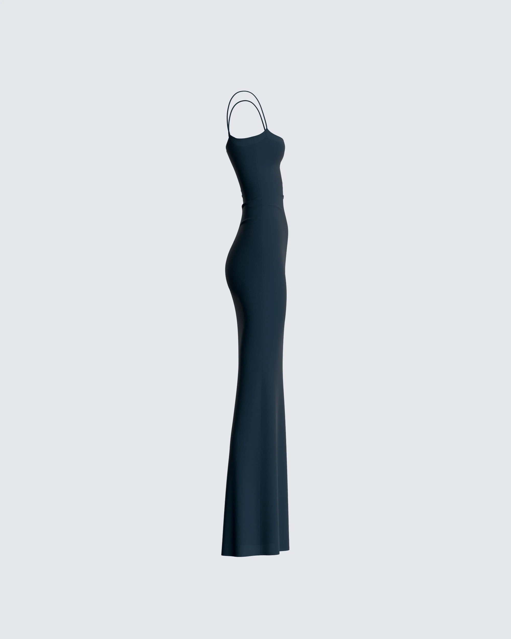 Lilibet Teal Maxi Dress - Image 2