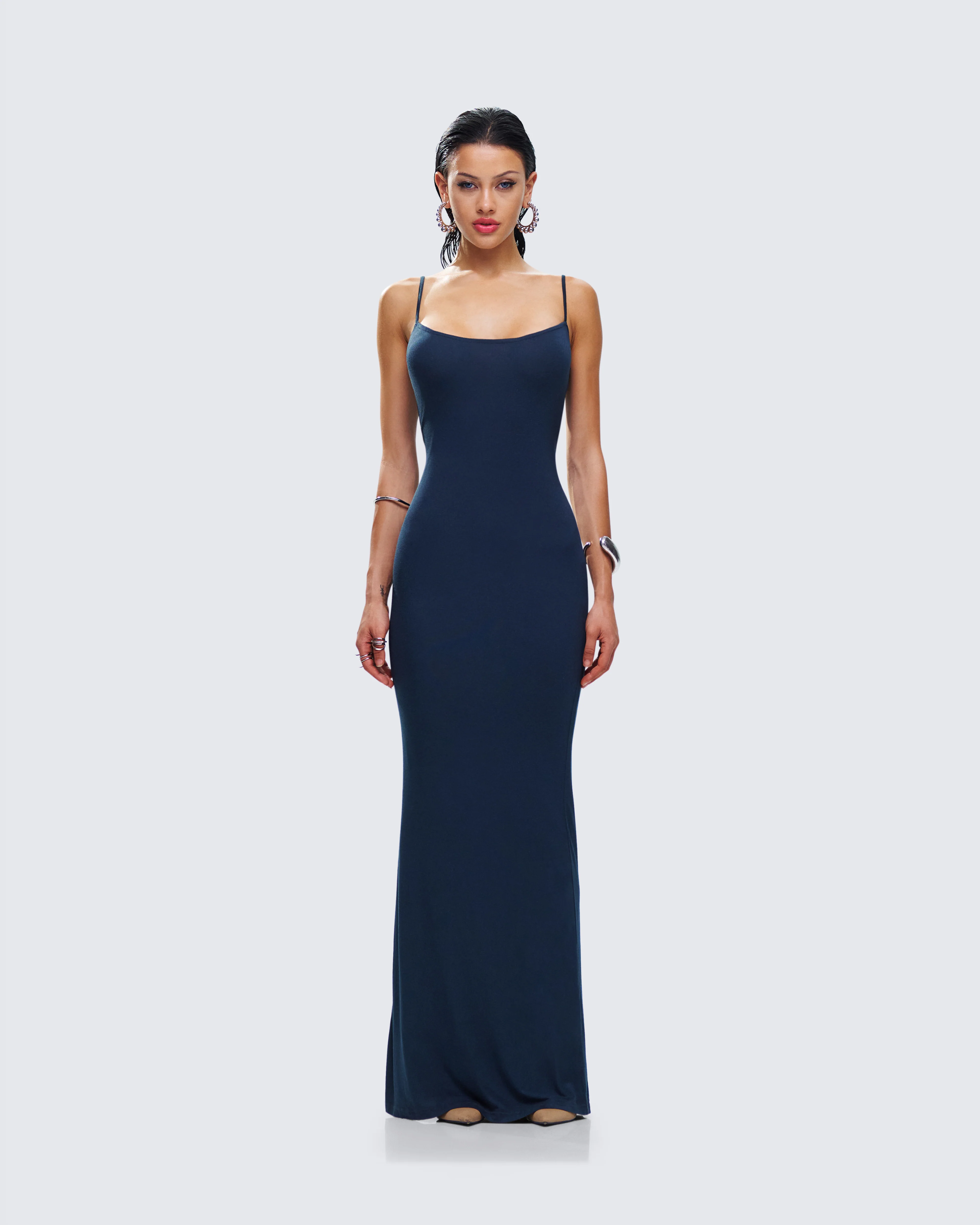 Lilibet Teal Maxi Dress - Image 4