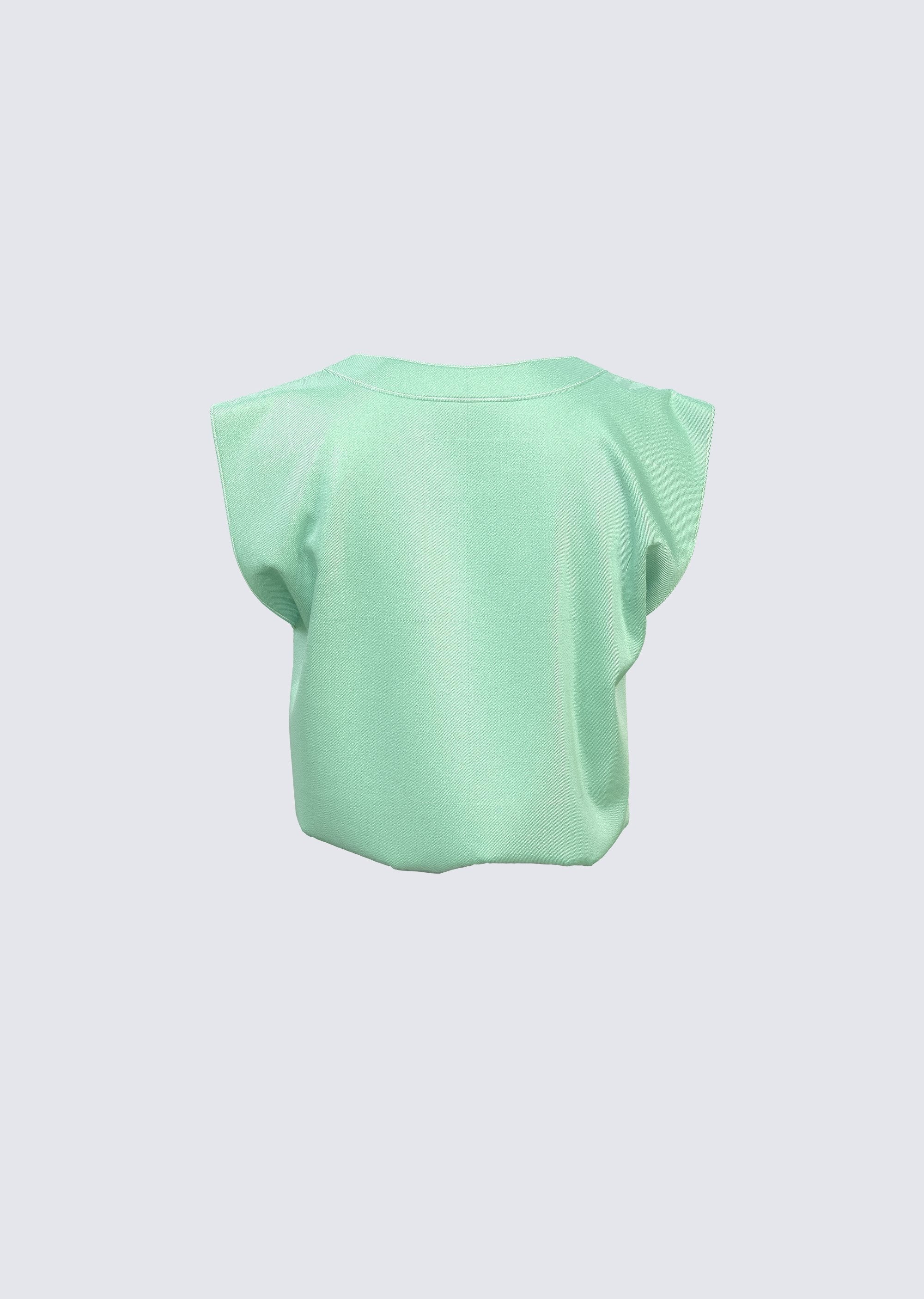 Lily Shoulder Pad Top - Image 3