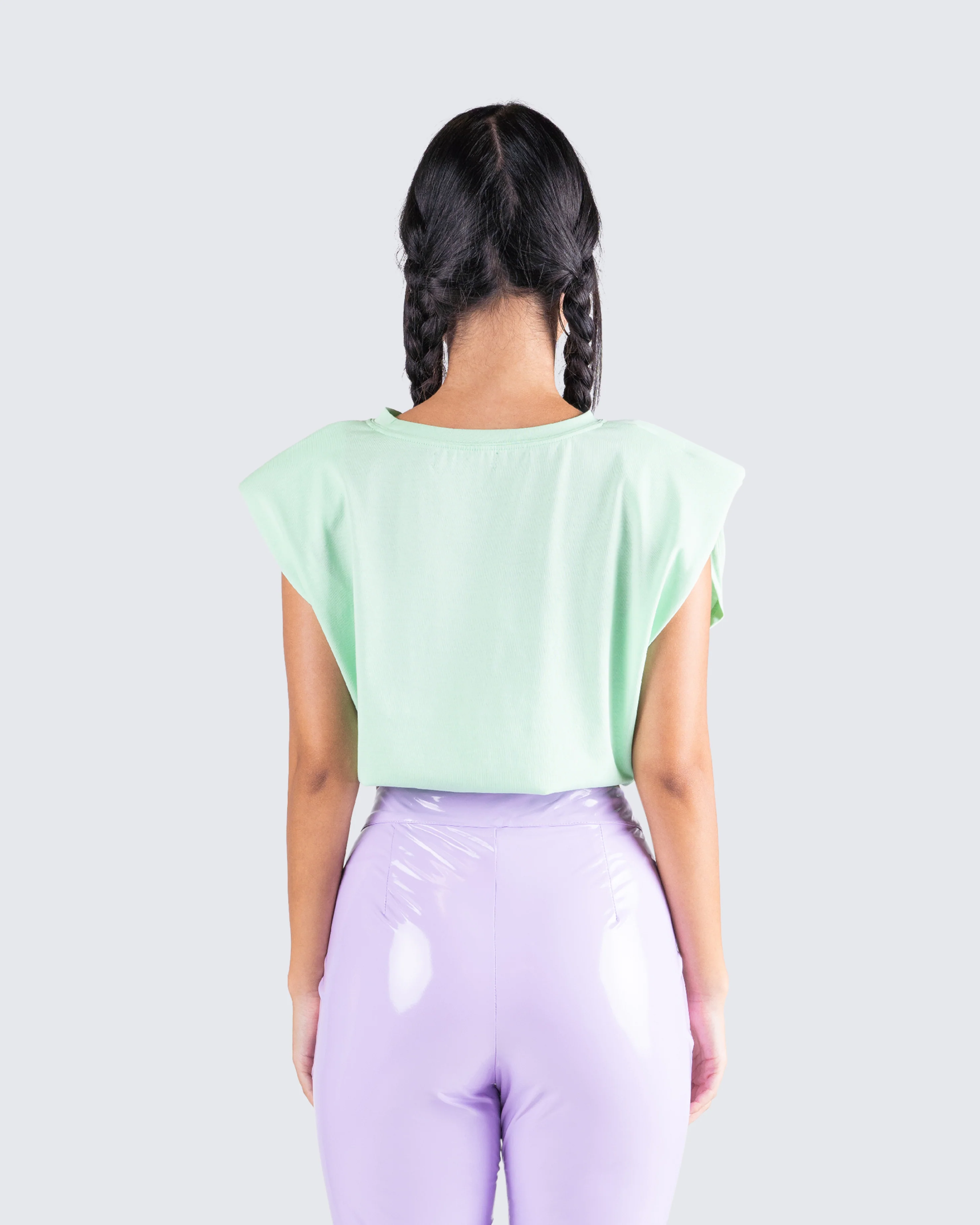 Lily Shoulder Pad Top - Image 7