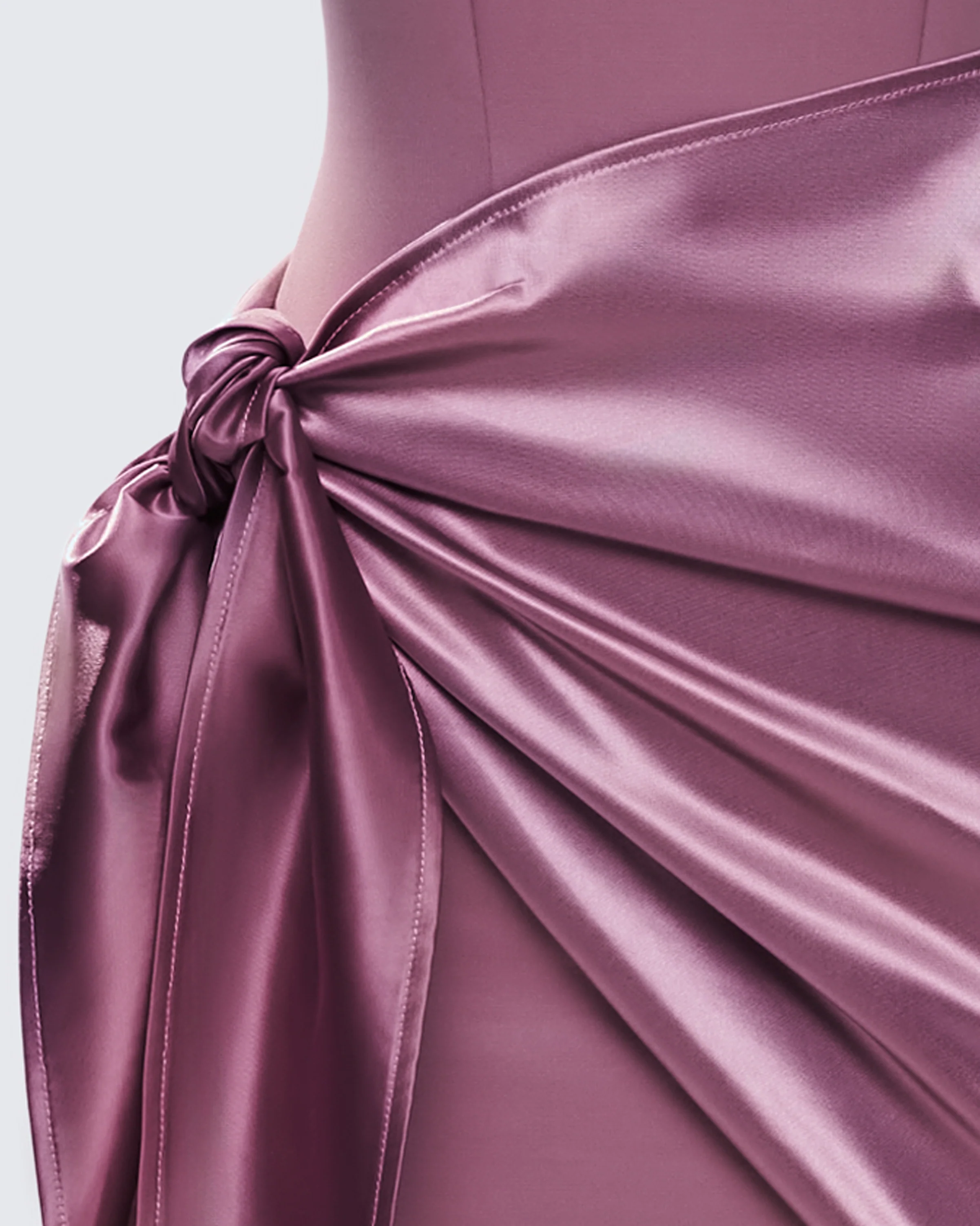 Lindsey Rose Wrap Mini Dress - Image 6