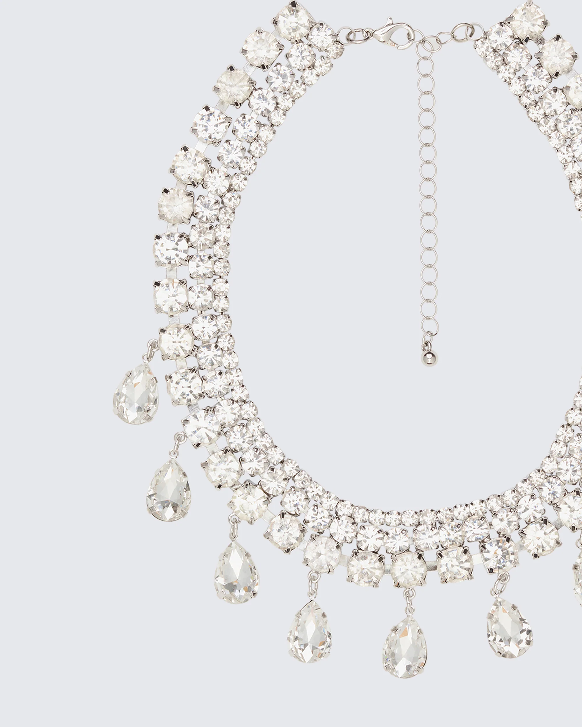 Lioré Silver Crystal Choker - Image 2