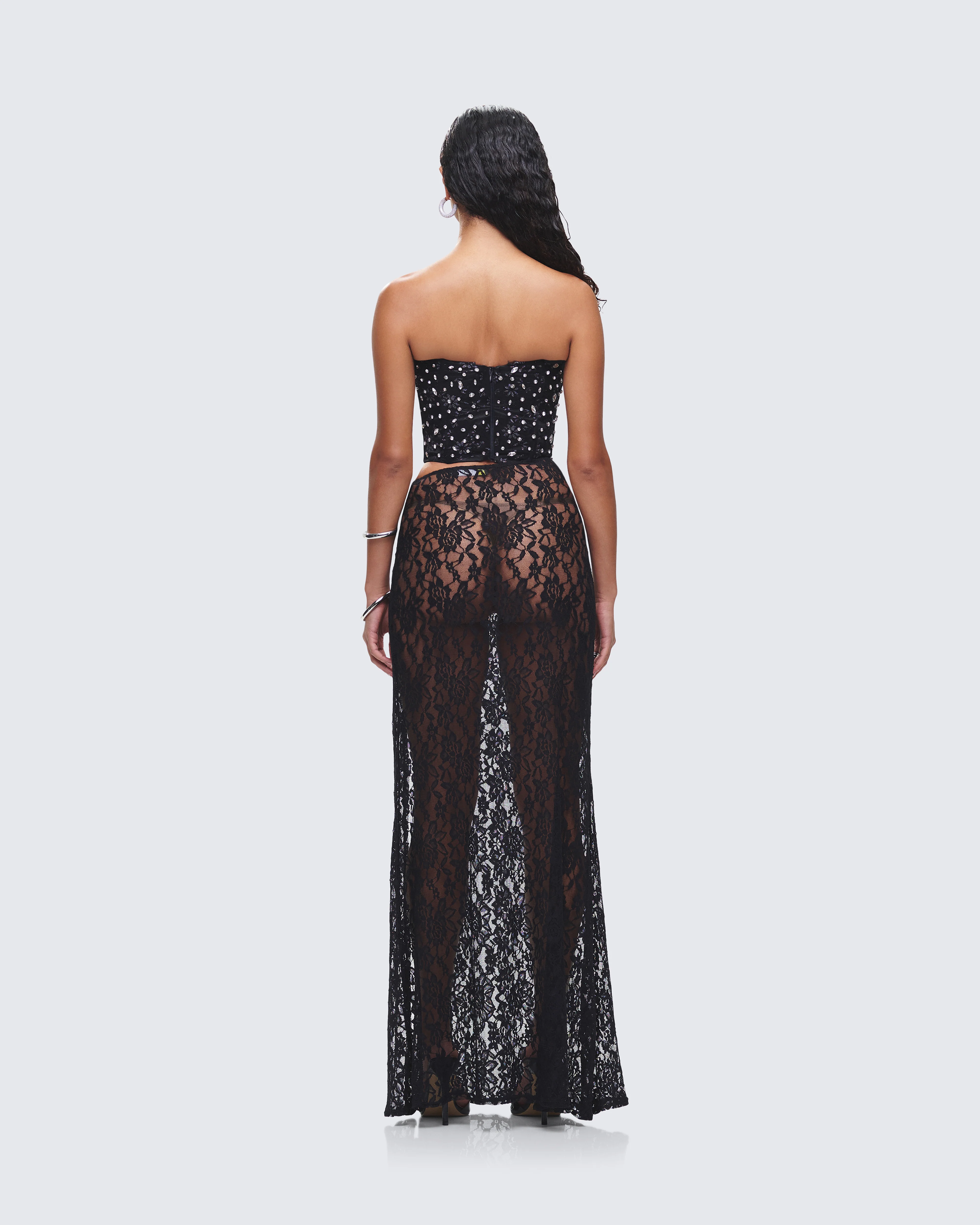 Love Black Maxi Set - Image 7